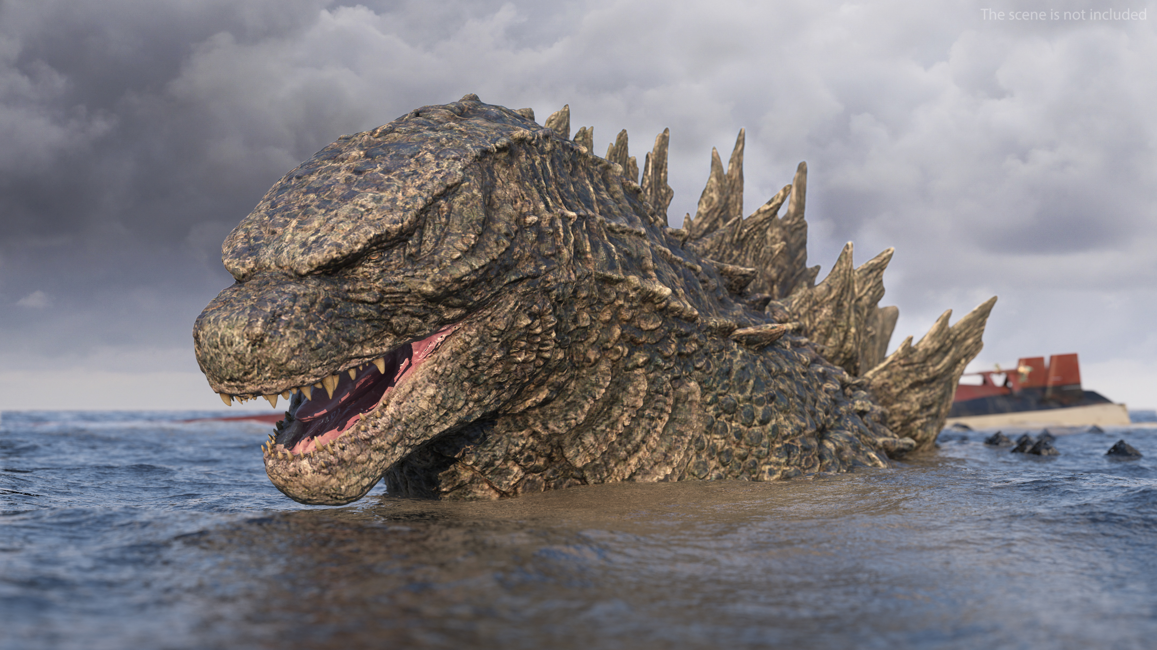 3D Godzilla Monster