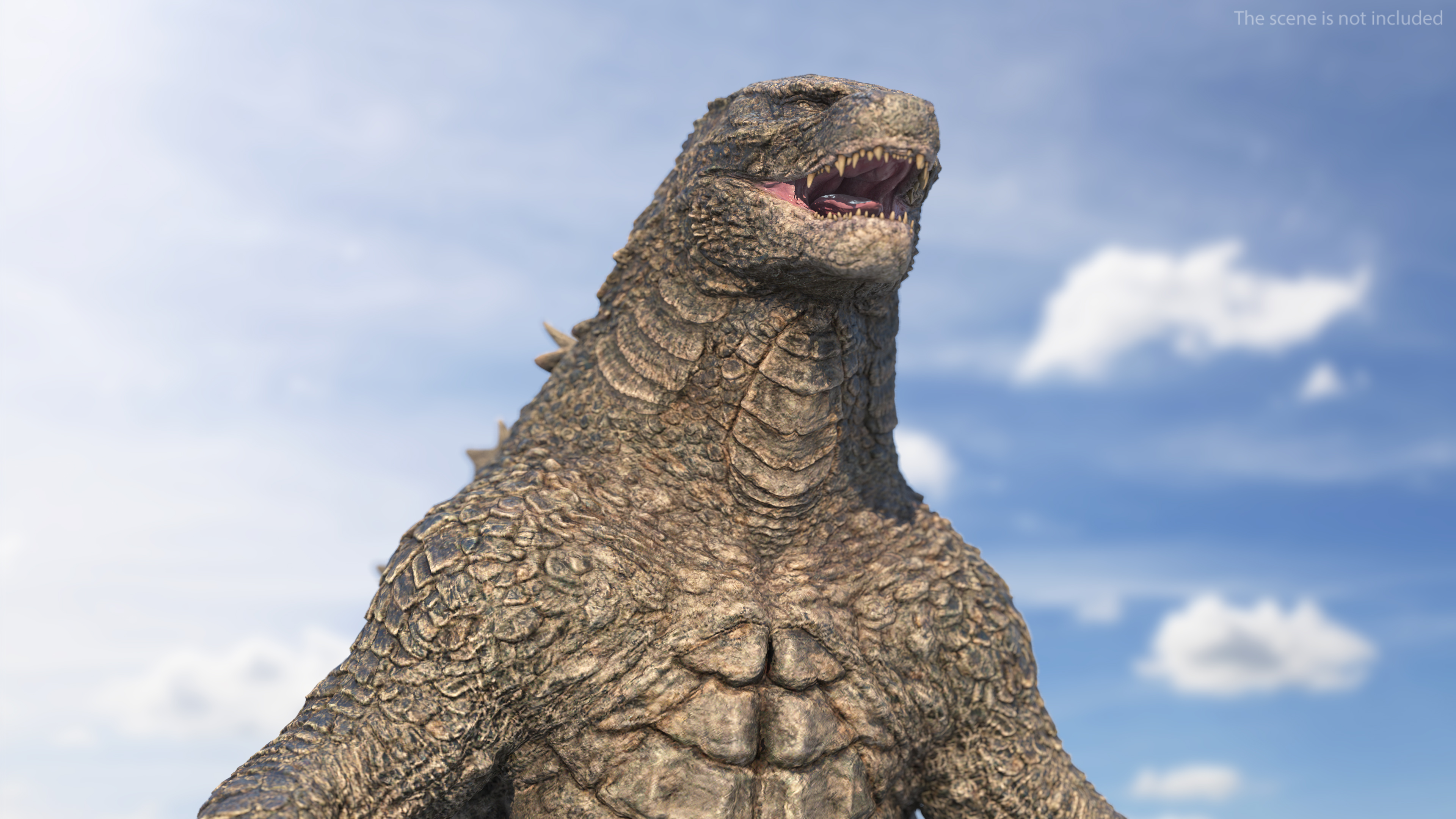 3D Godzilla Monster