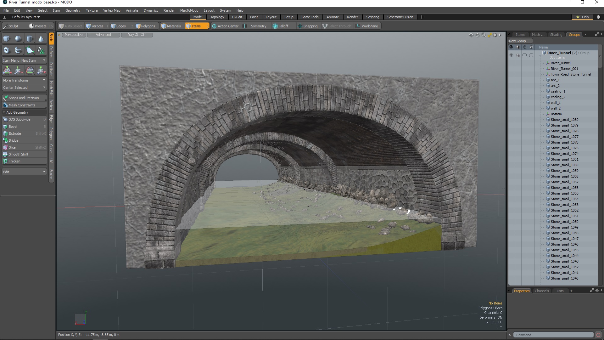 River Tunnel 3D