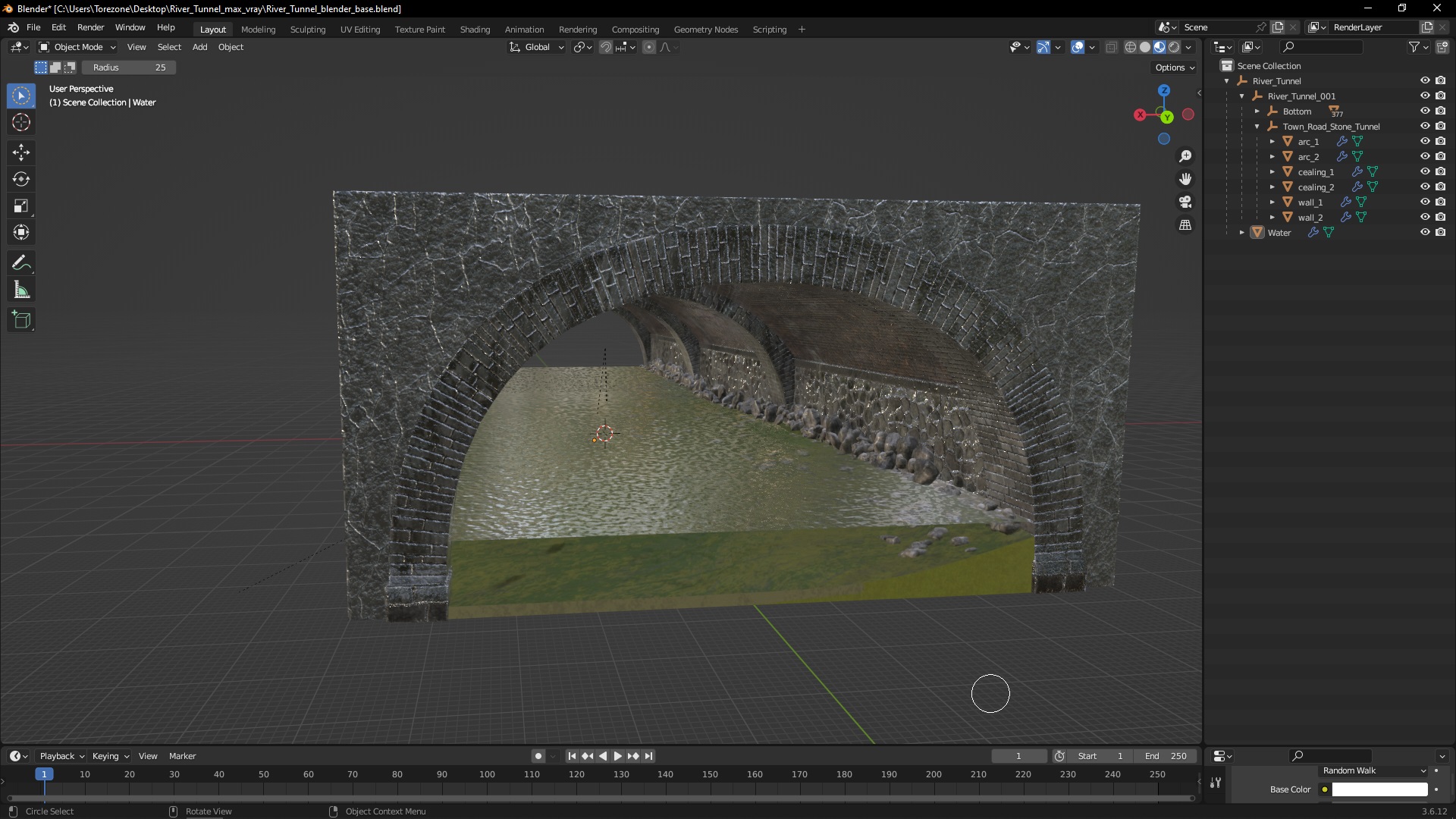 River Tunnel 3D