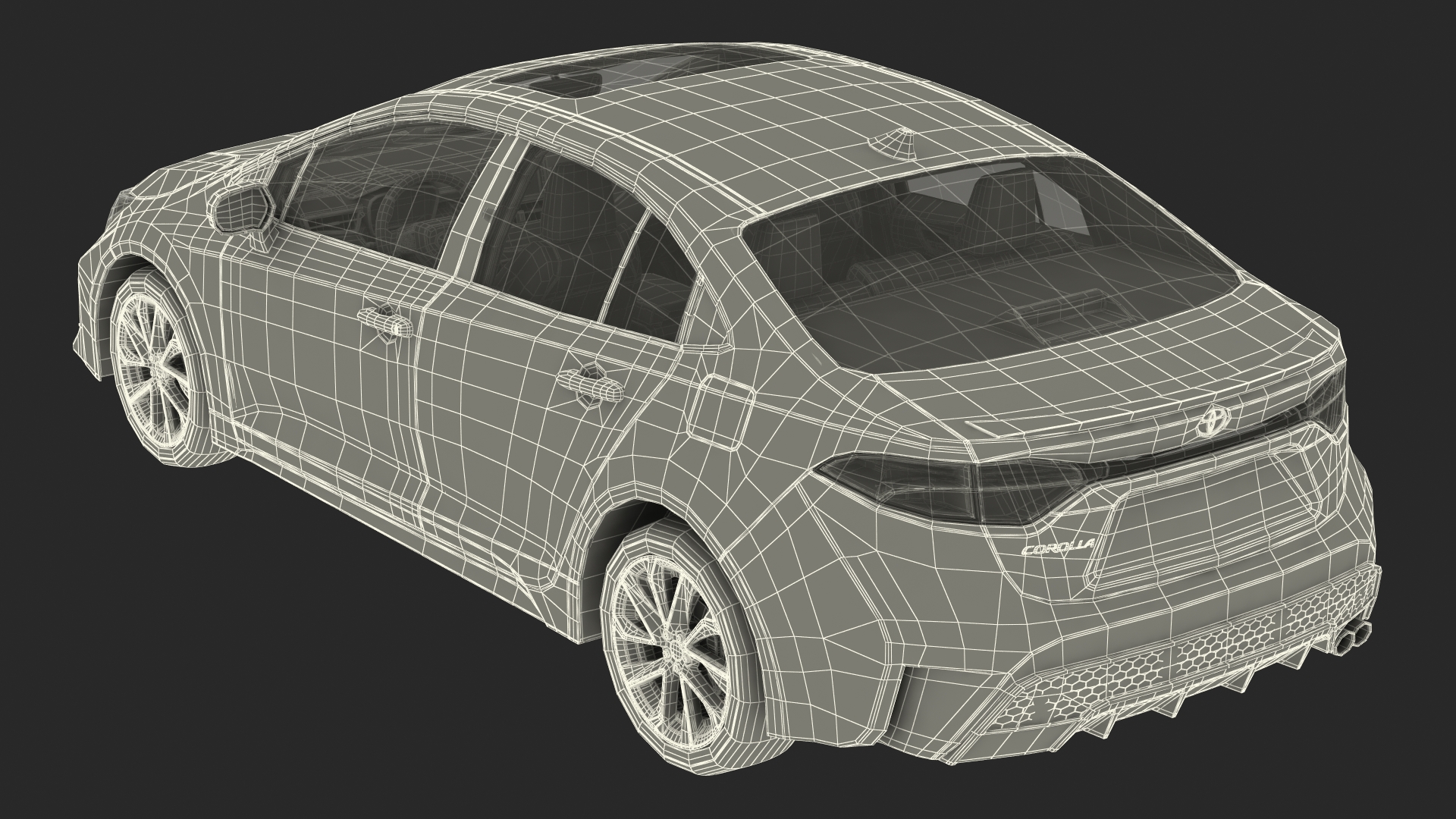 Toyota Corolla 2020 3D model