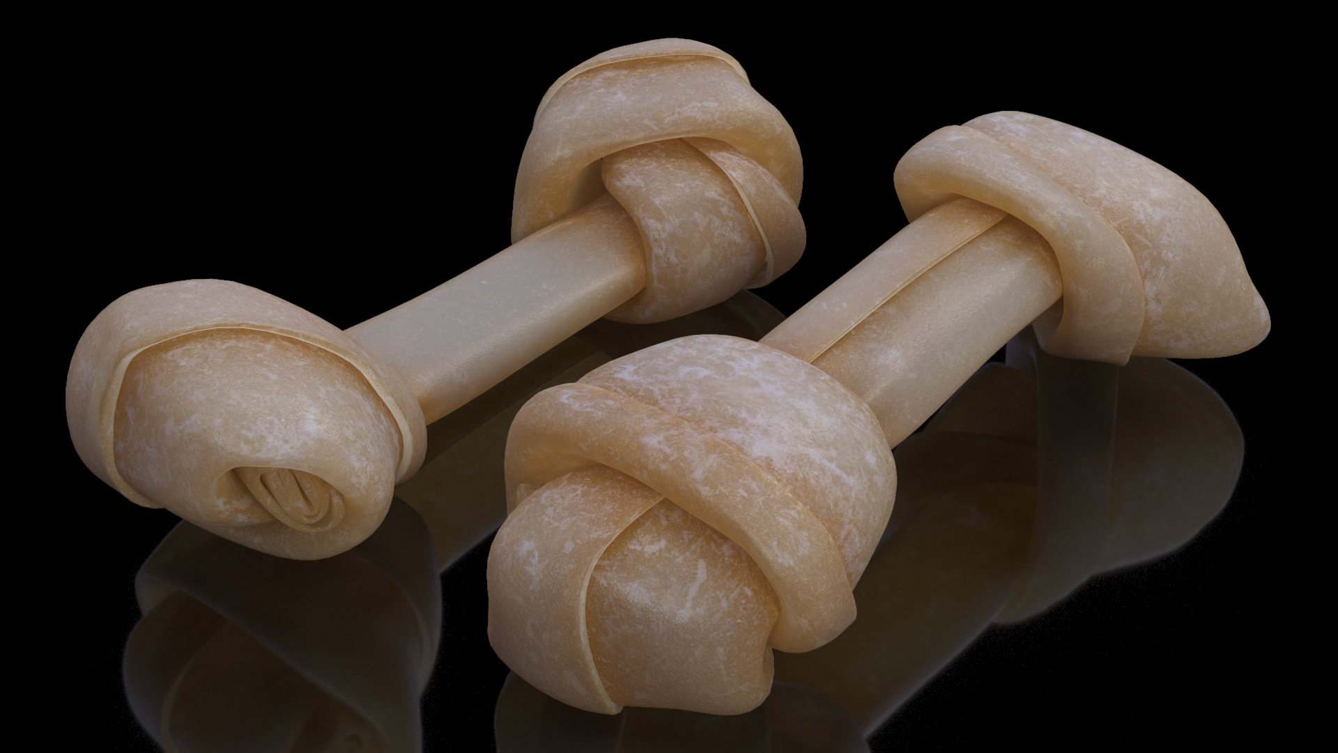 3D model Robust Dog Chew Bone