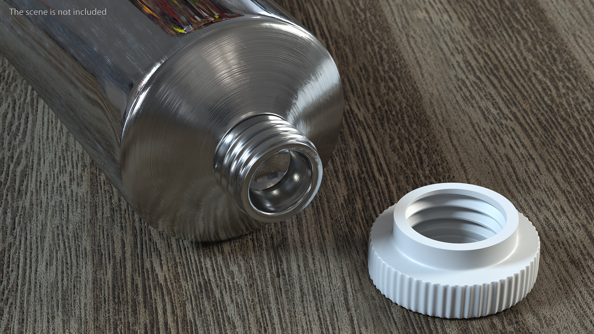 Collapsible Metal Tube 3D