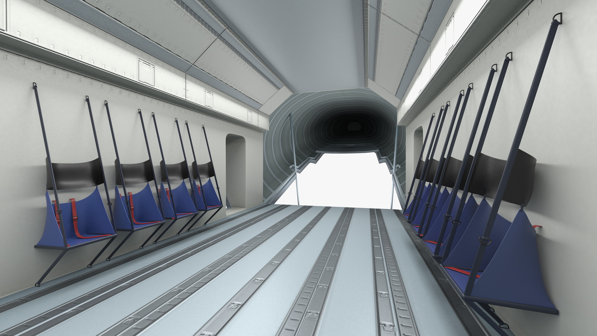 Airbus A400M Atlas Military Transport Aircraft Rigged for Cinema 4D 3D