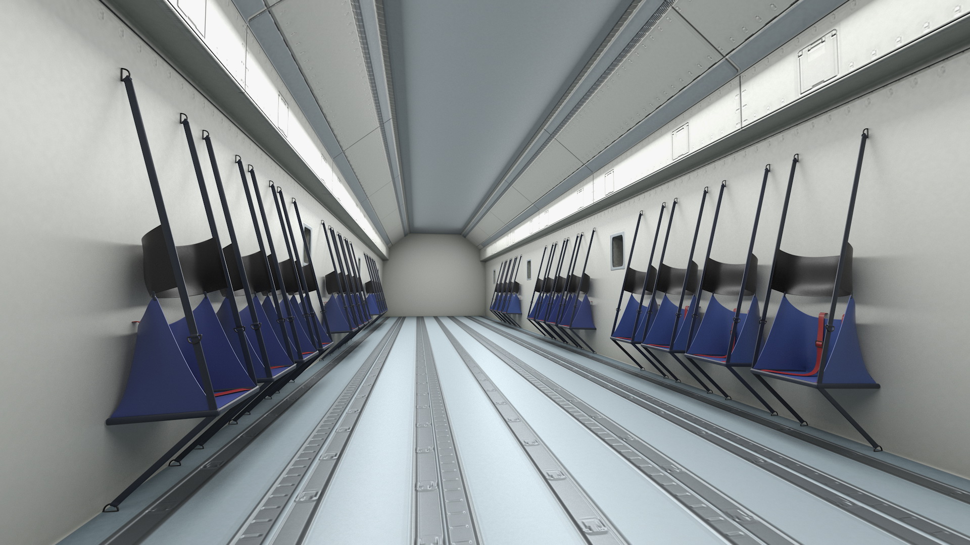 Airbus A400M Atlas Military Transport Aircraft Rigged for Cinema 4D 3D