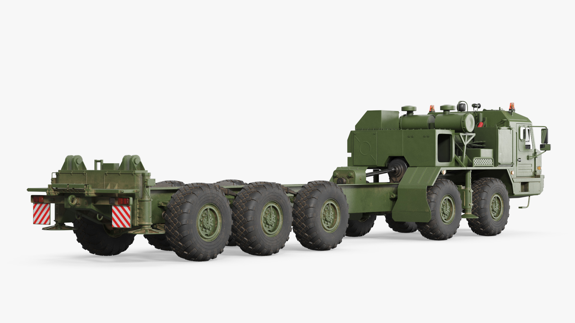 BAZ-69096 Multi Axle Military Chassis Carrier Rigged - view 6