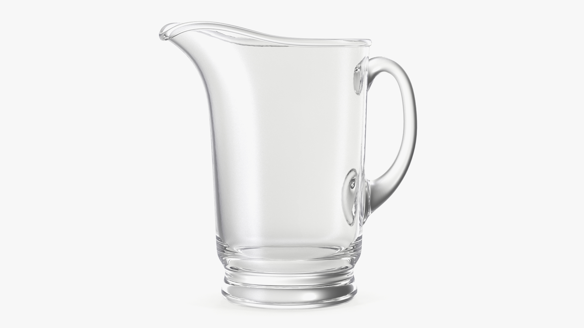 Glass Pouring Jug 3D