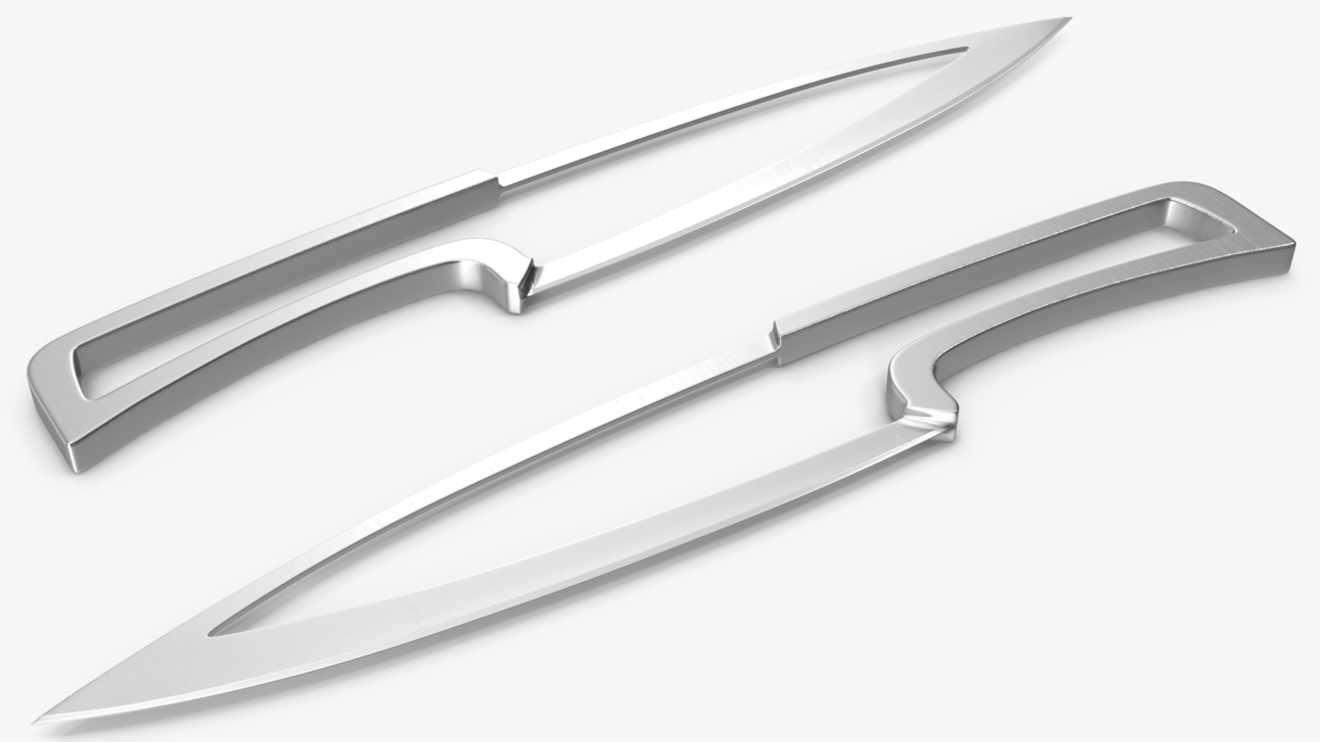 Knife Set with Wooden Block Deglon Meeting 3D