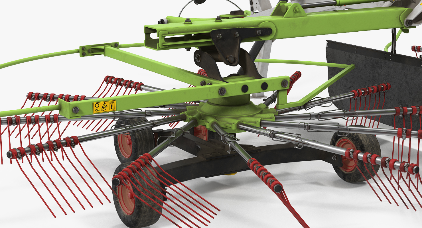 3D Used Twin Rotor Hay Rake Claas Liner 2700