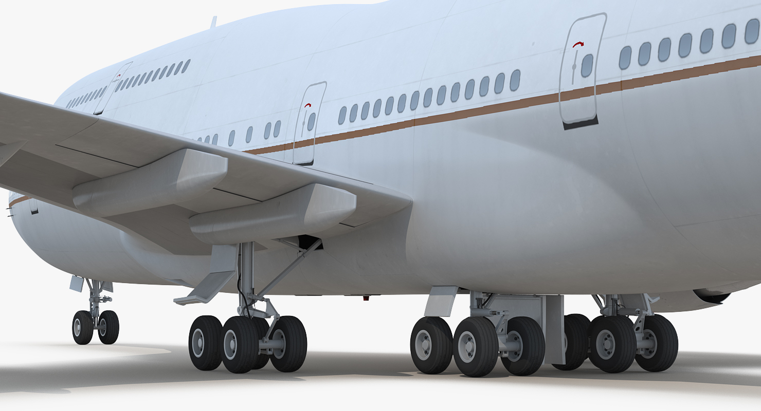 Boeing 747 400 Generic Rigged 3D model