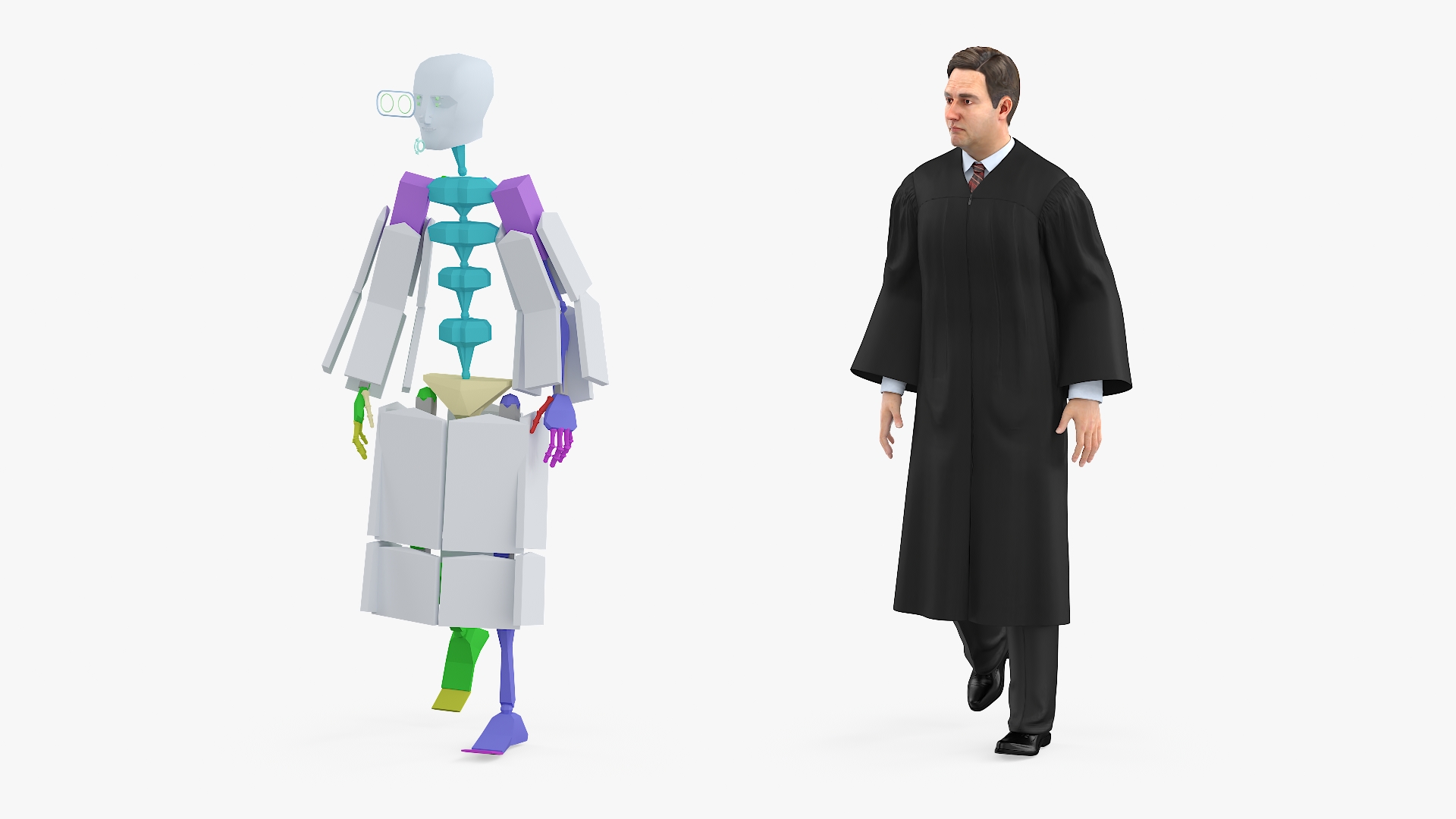 Judge Rigged 3D