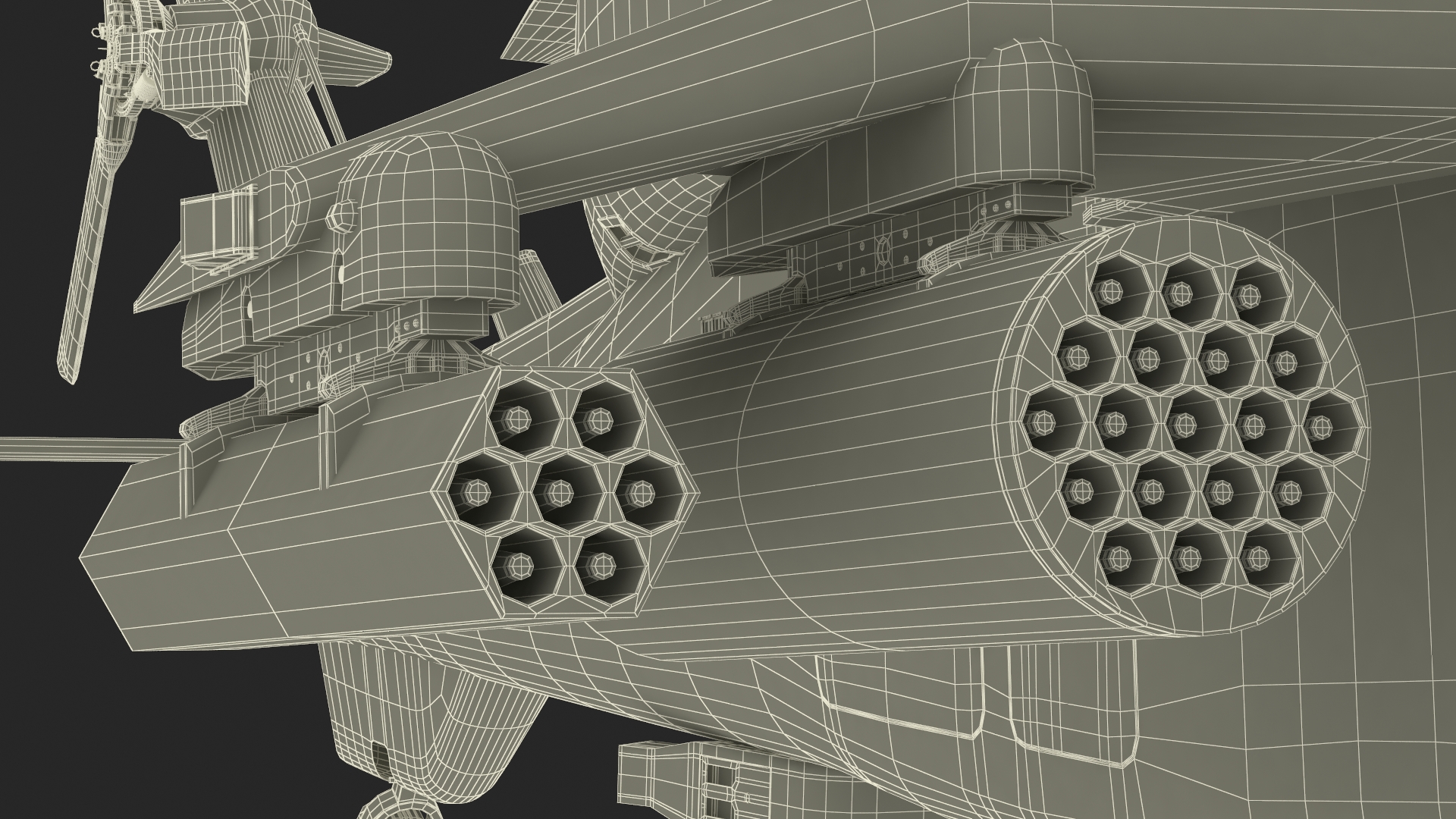 3D Eurocopter Tiger EC665 Black model