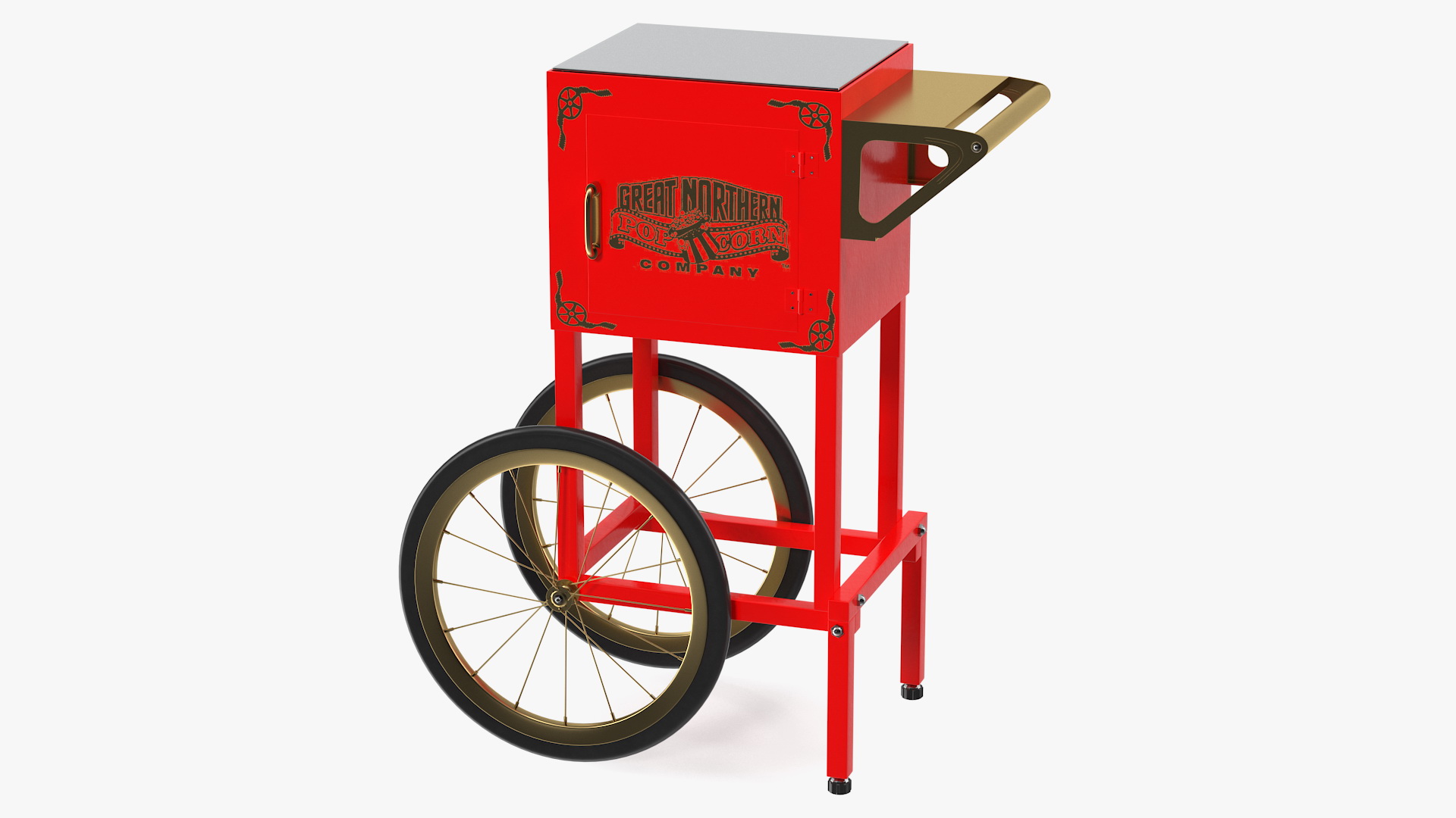 Great Northern Popcorn Cart 3D