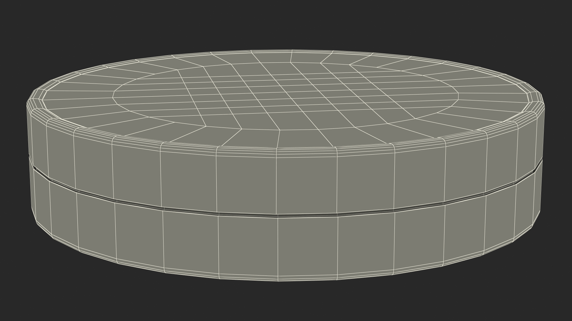 Processed Creamy Cheese Box 3D