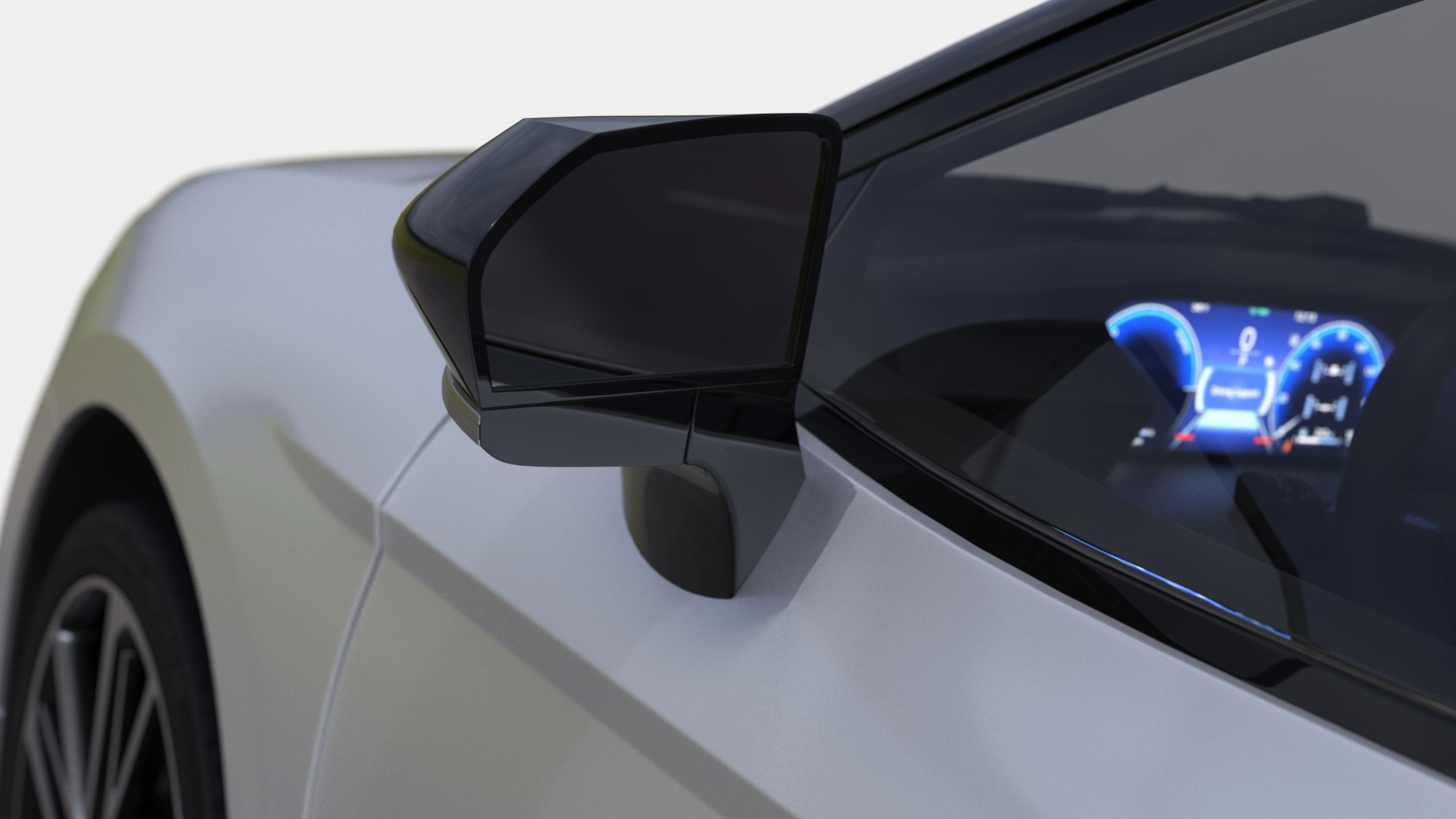 3D Camry 2025 Hybrid Ice Cap Simplified