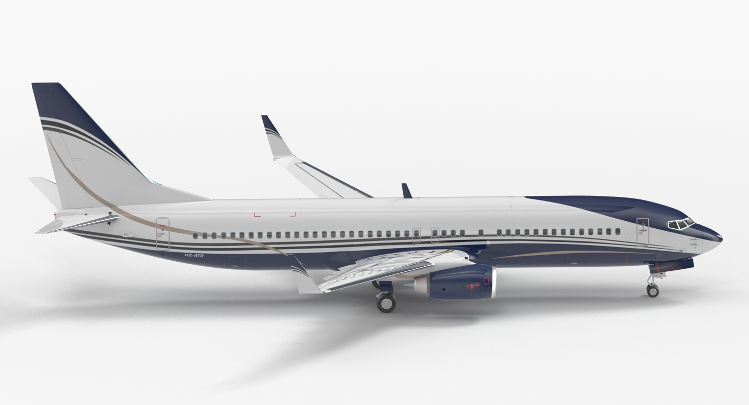 Boeing 737 800 Generic Rigged 3D model