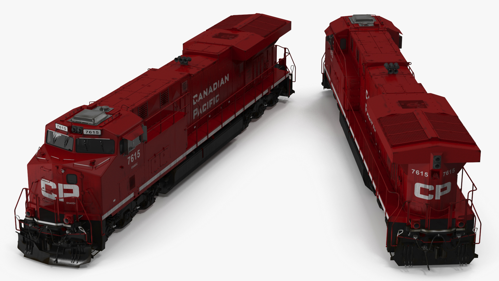 Canadian Pacific Railway Locomotive ES44AC 3D