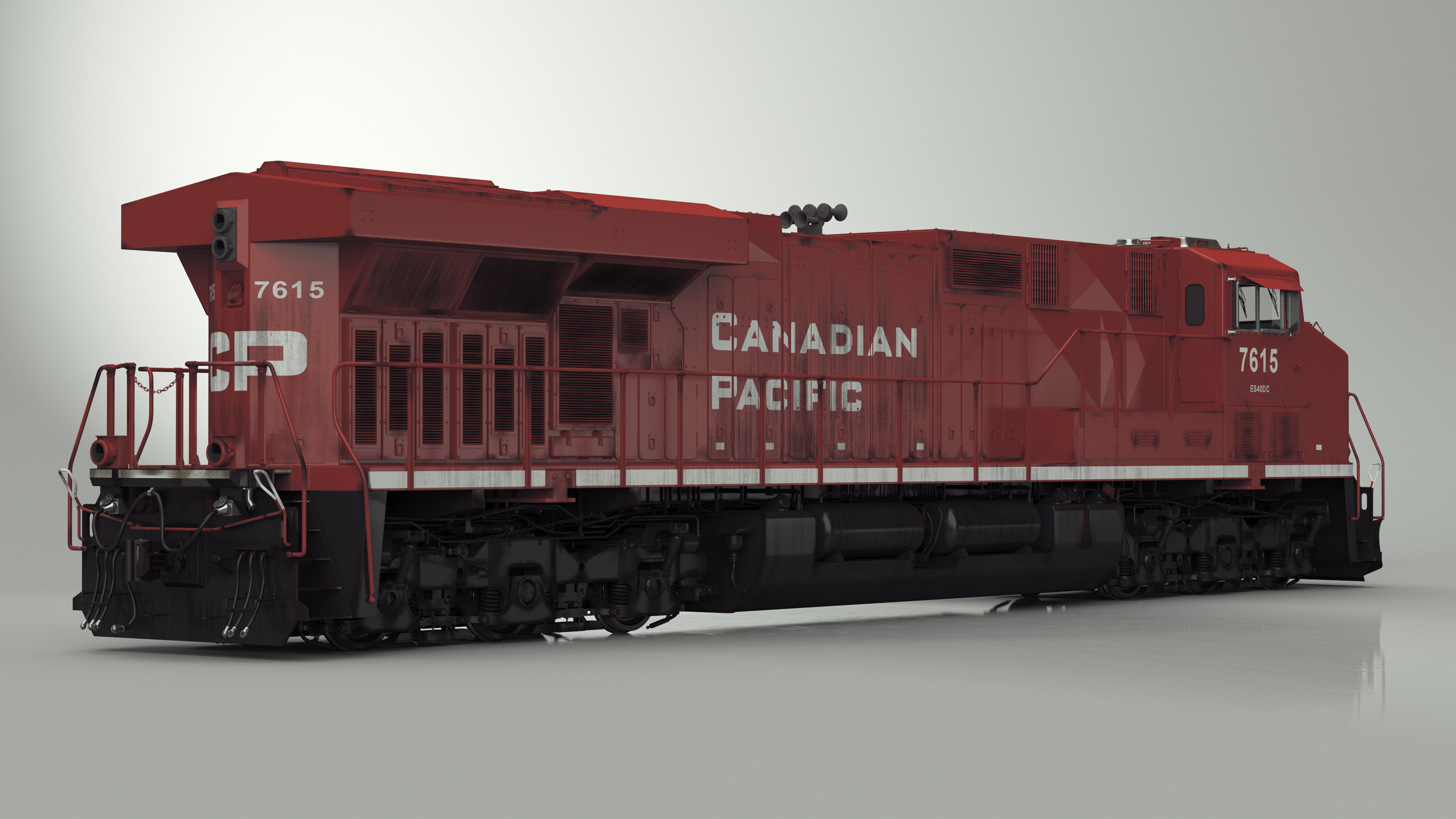 Canadian Pacific Railway Locomotive ES44AC 3D
