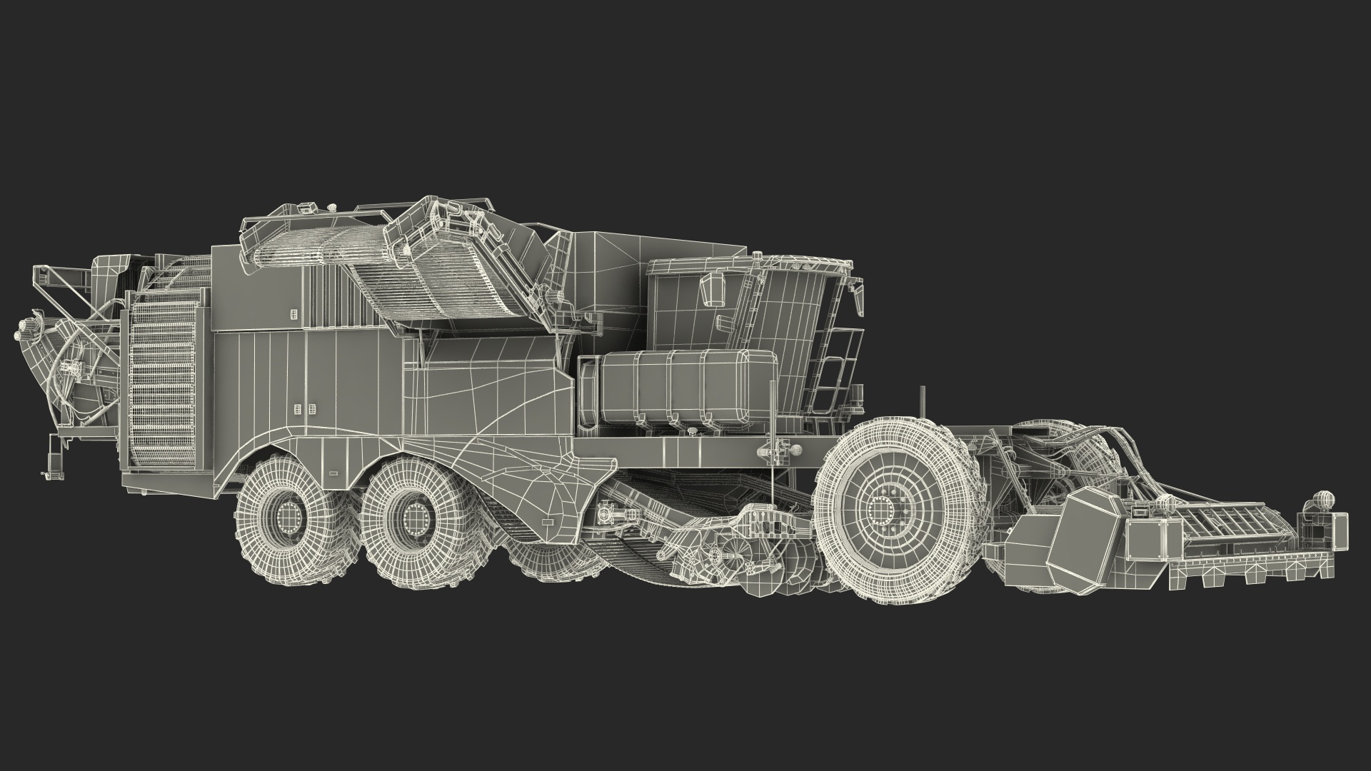 3D Potato Harvester