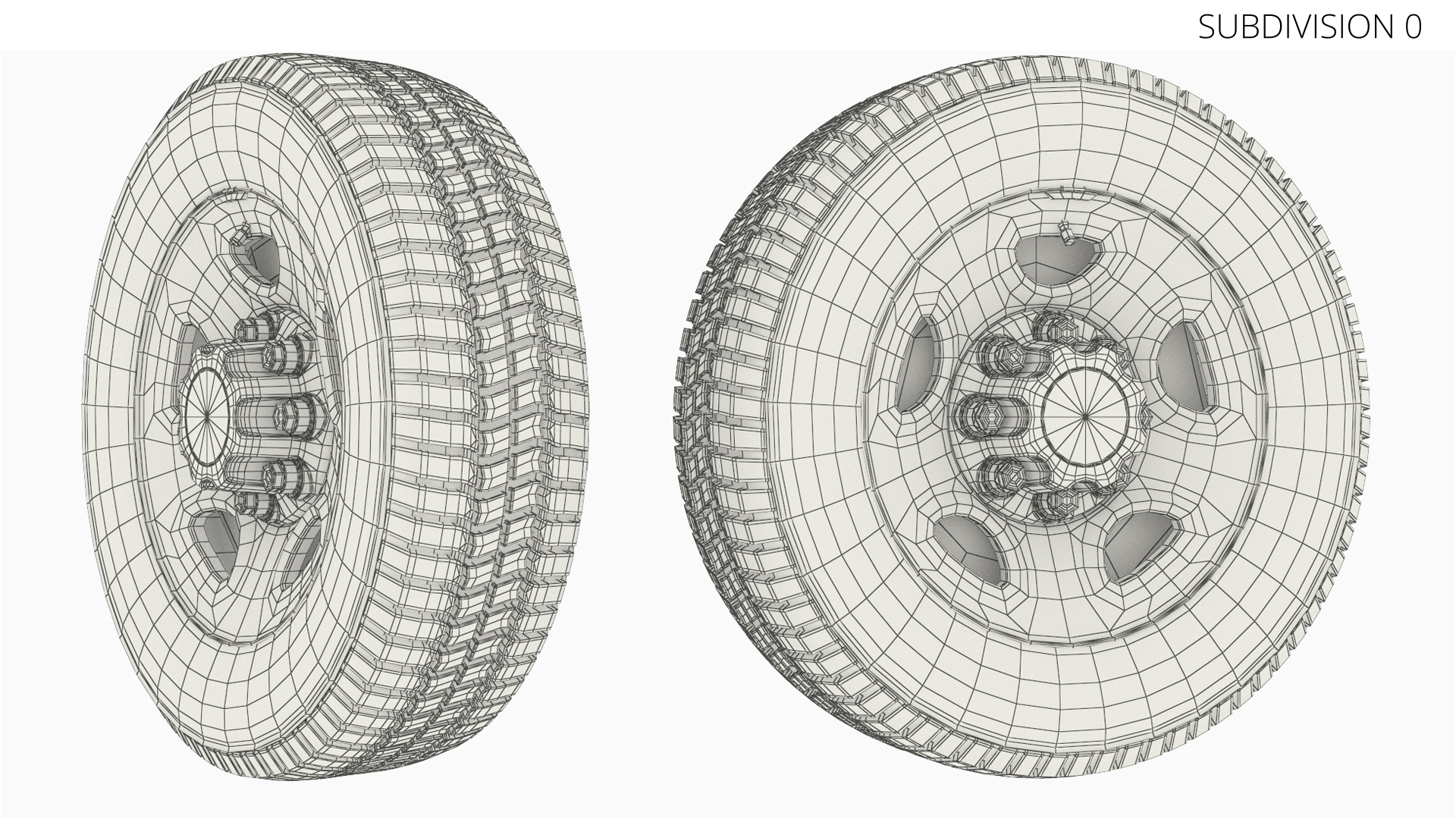 Truck Tire with Steel Wheel Rim Silver - view 8