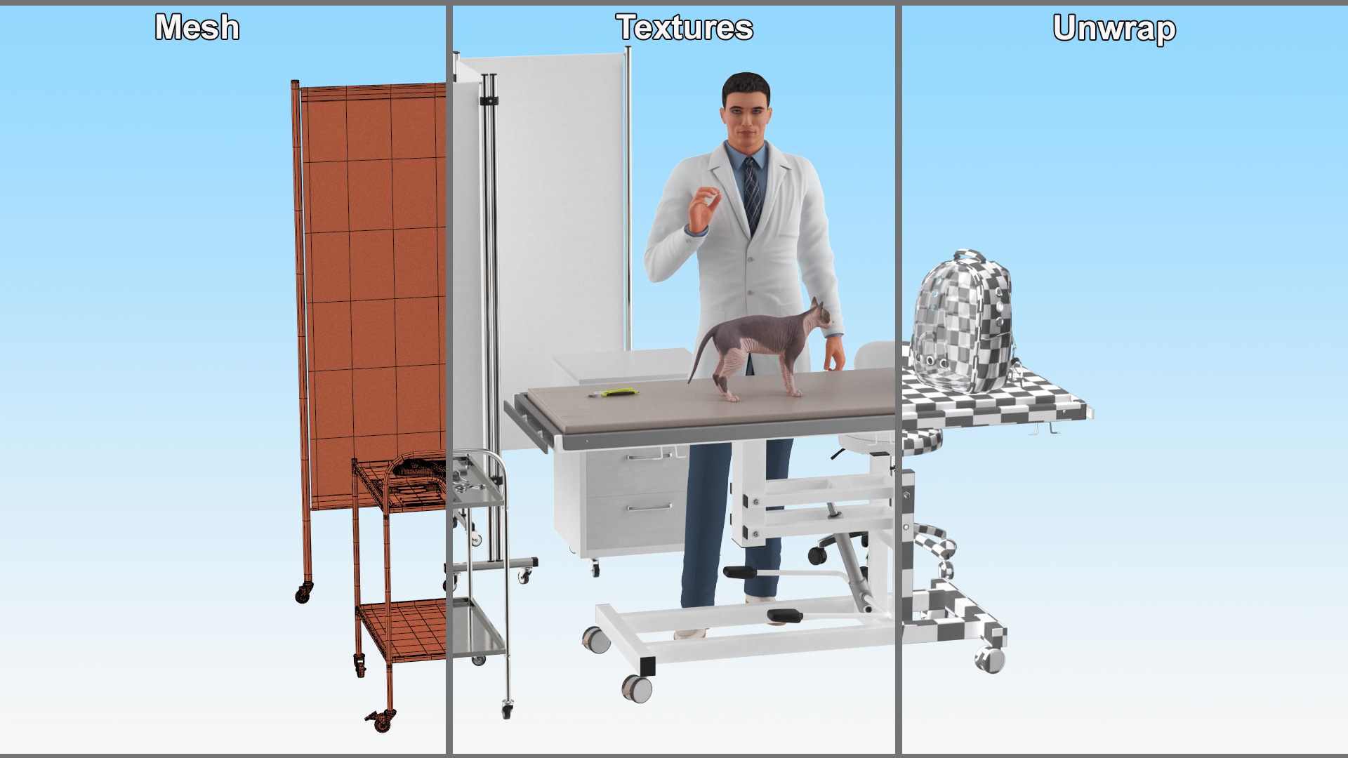 3D Pet Clinic Healthcare