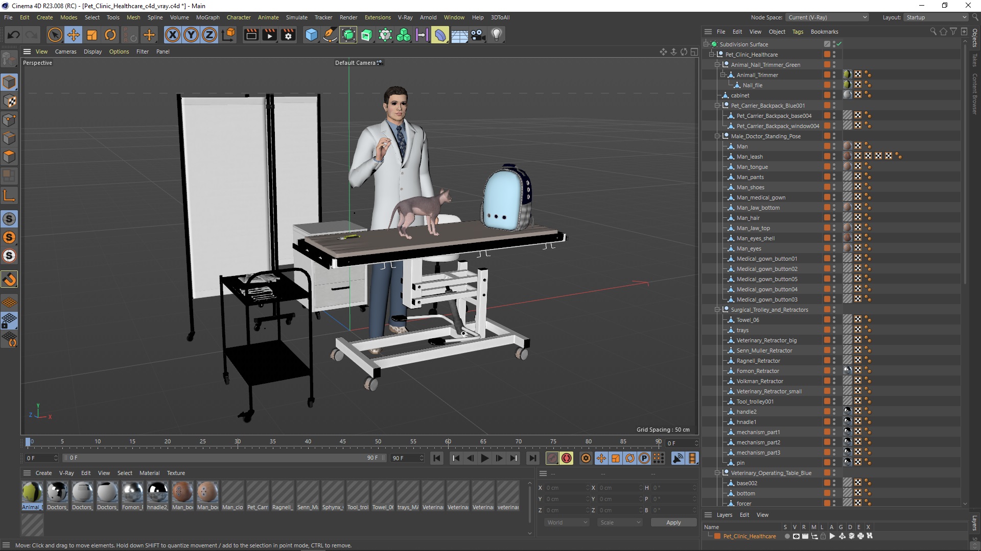 3D Pet Clinic Healthcare