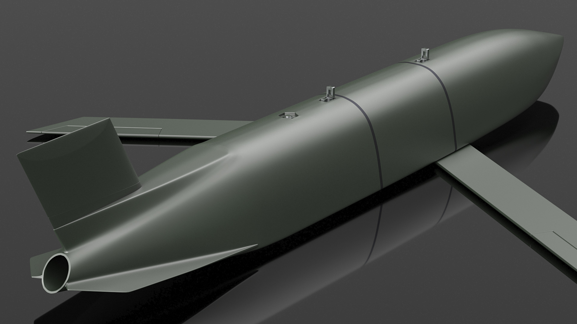 3D Cruise Missile Flight