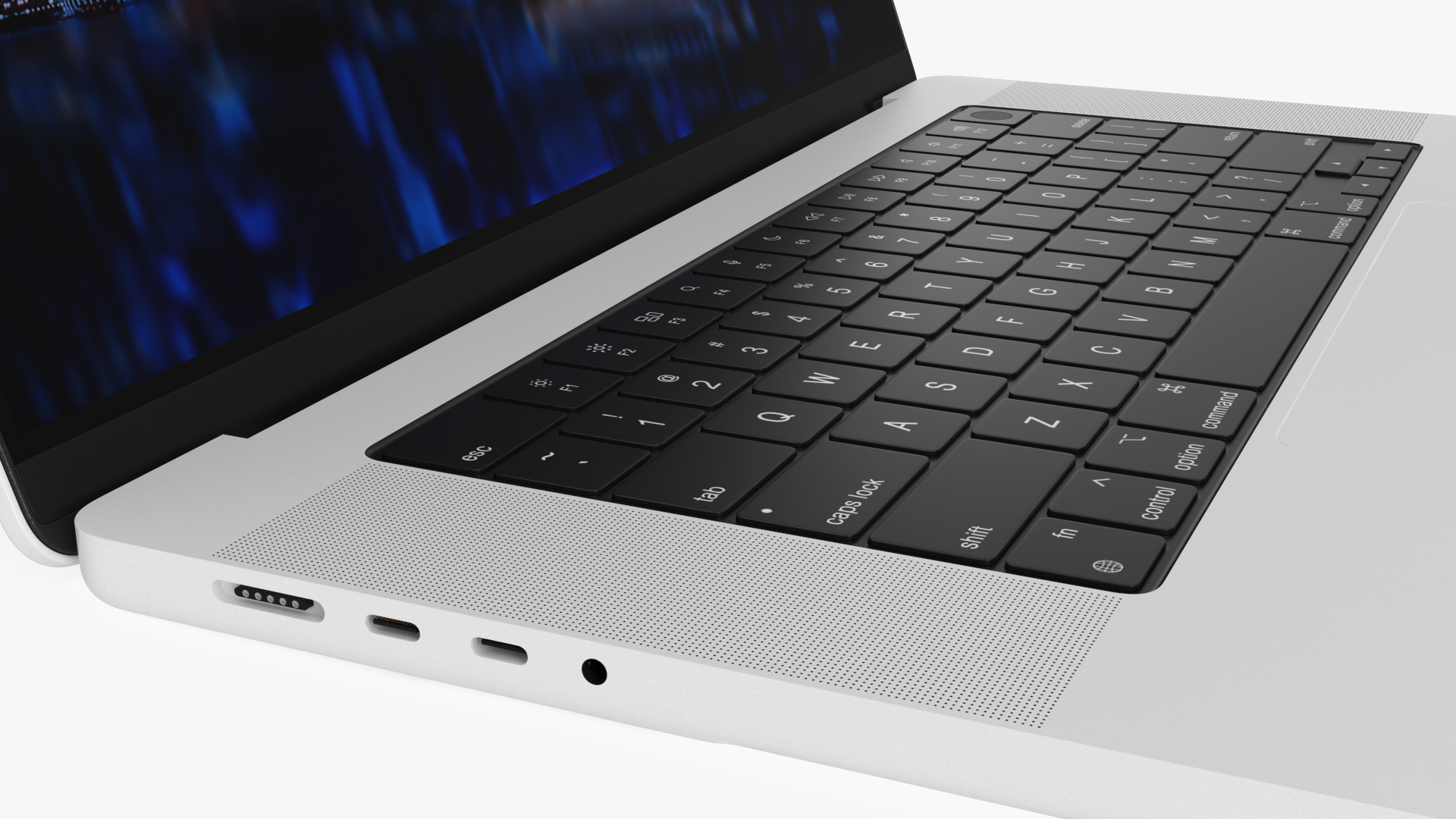 Notebook 16 inch White 3D