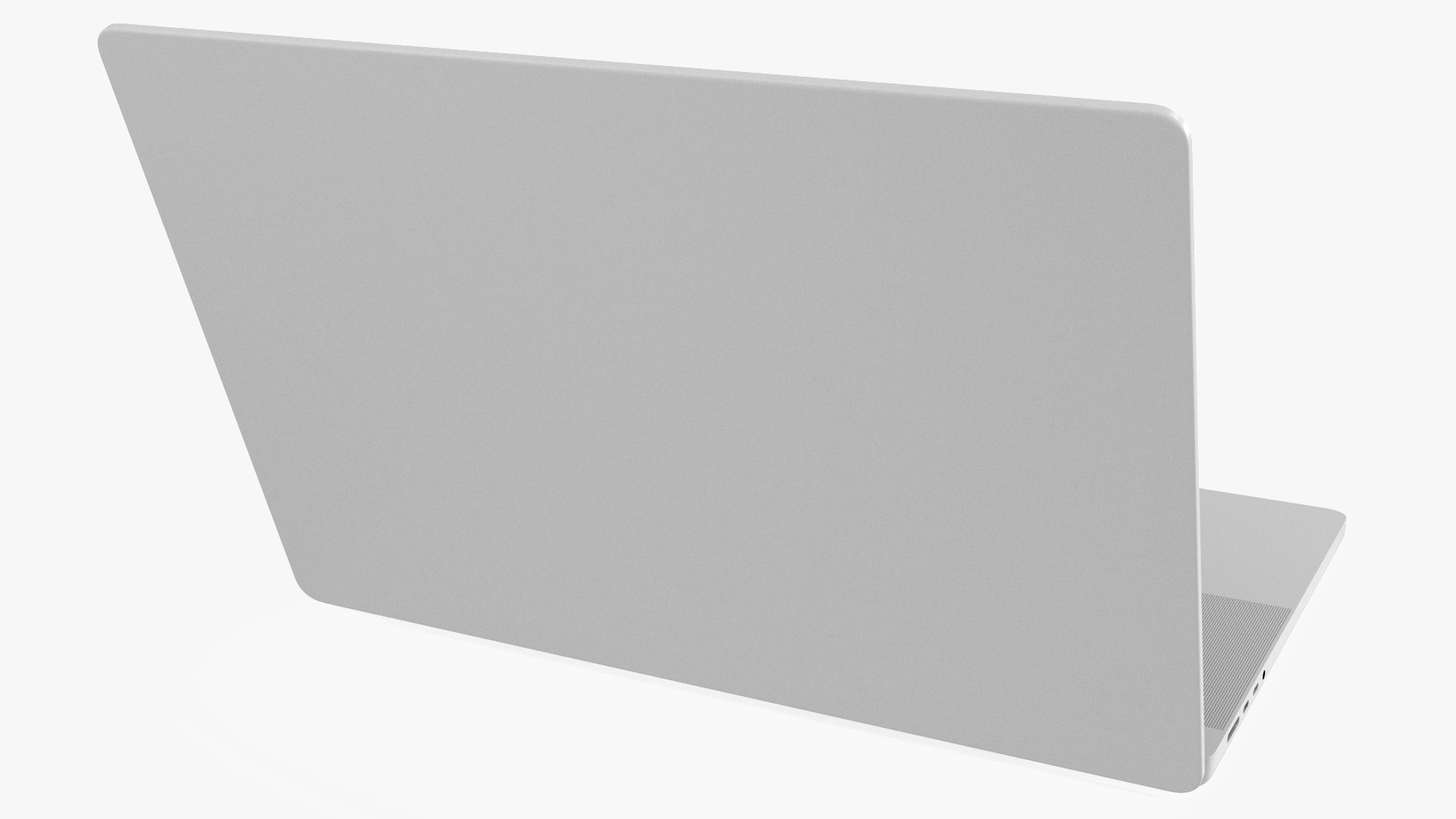 Notebook 16 inch White 3D