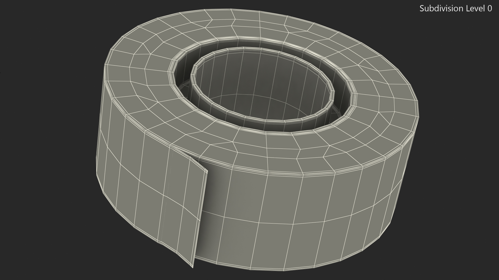 Office Duct Tape White 3D