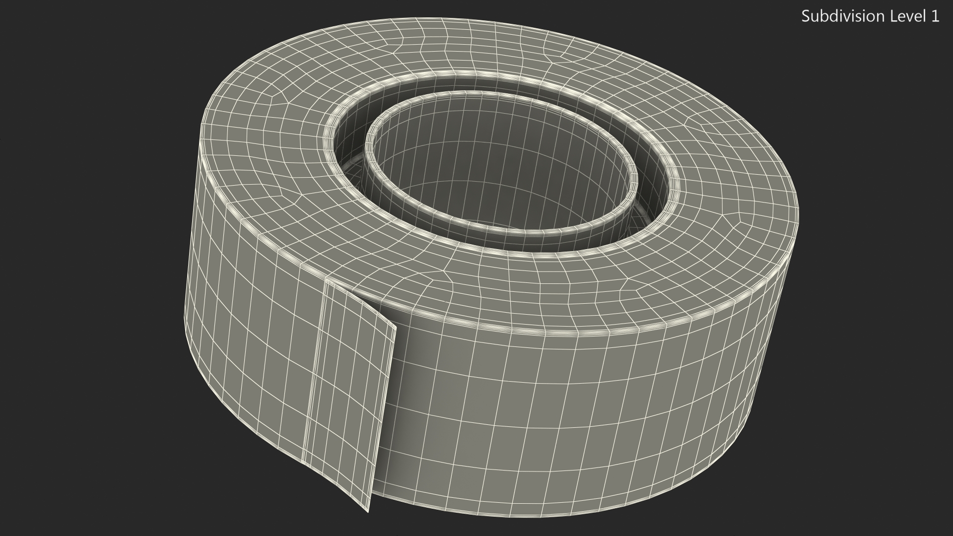 Office Duct Tape White 3D