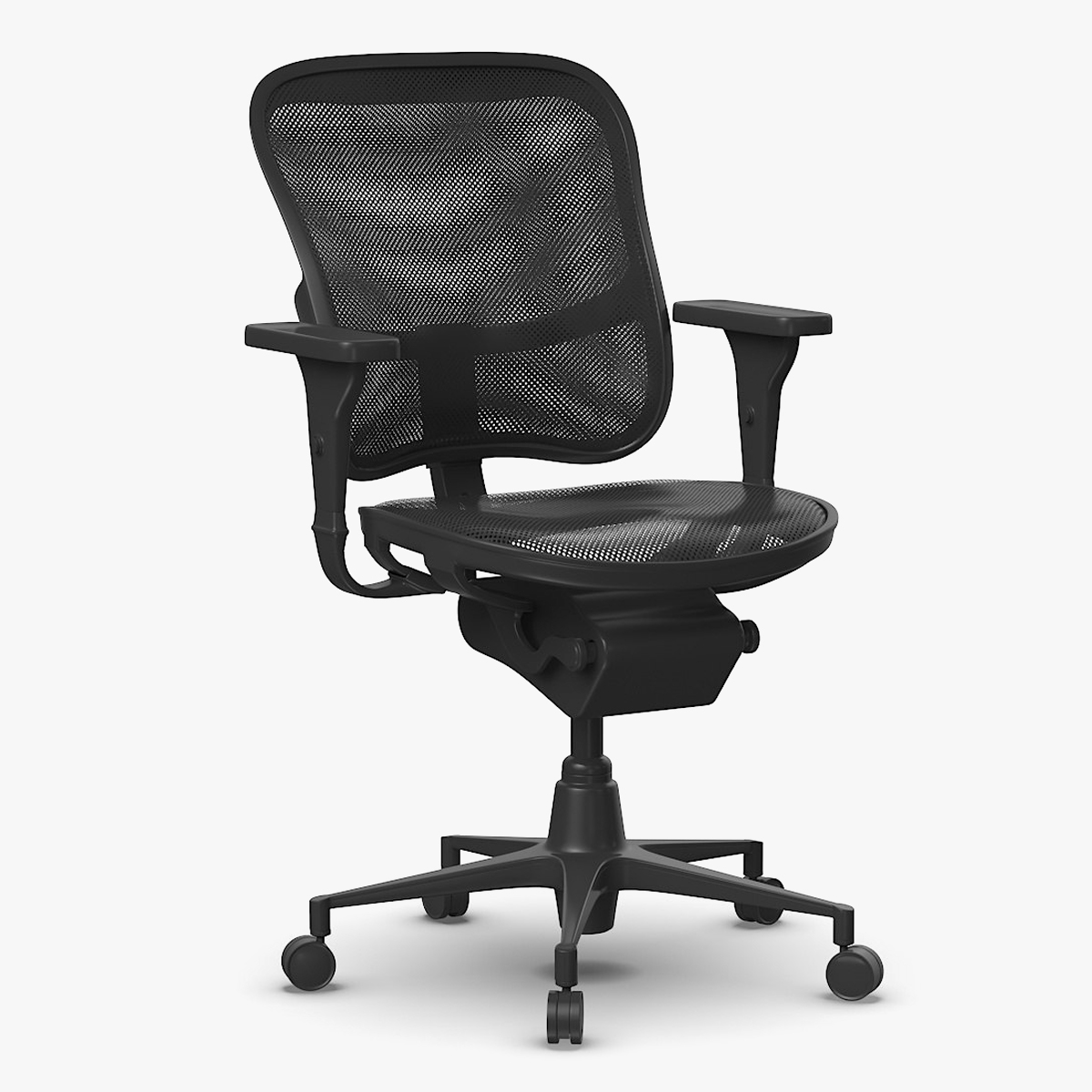 Ergonomic Mesh Desk Chair 3D model preview