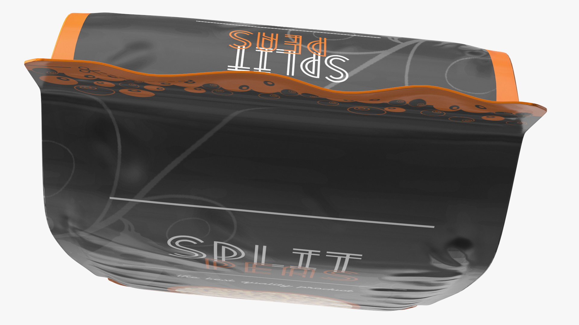3D Split Peas Package model