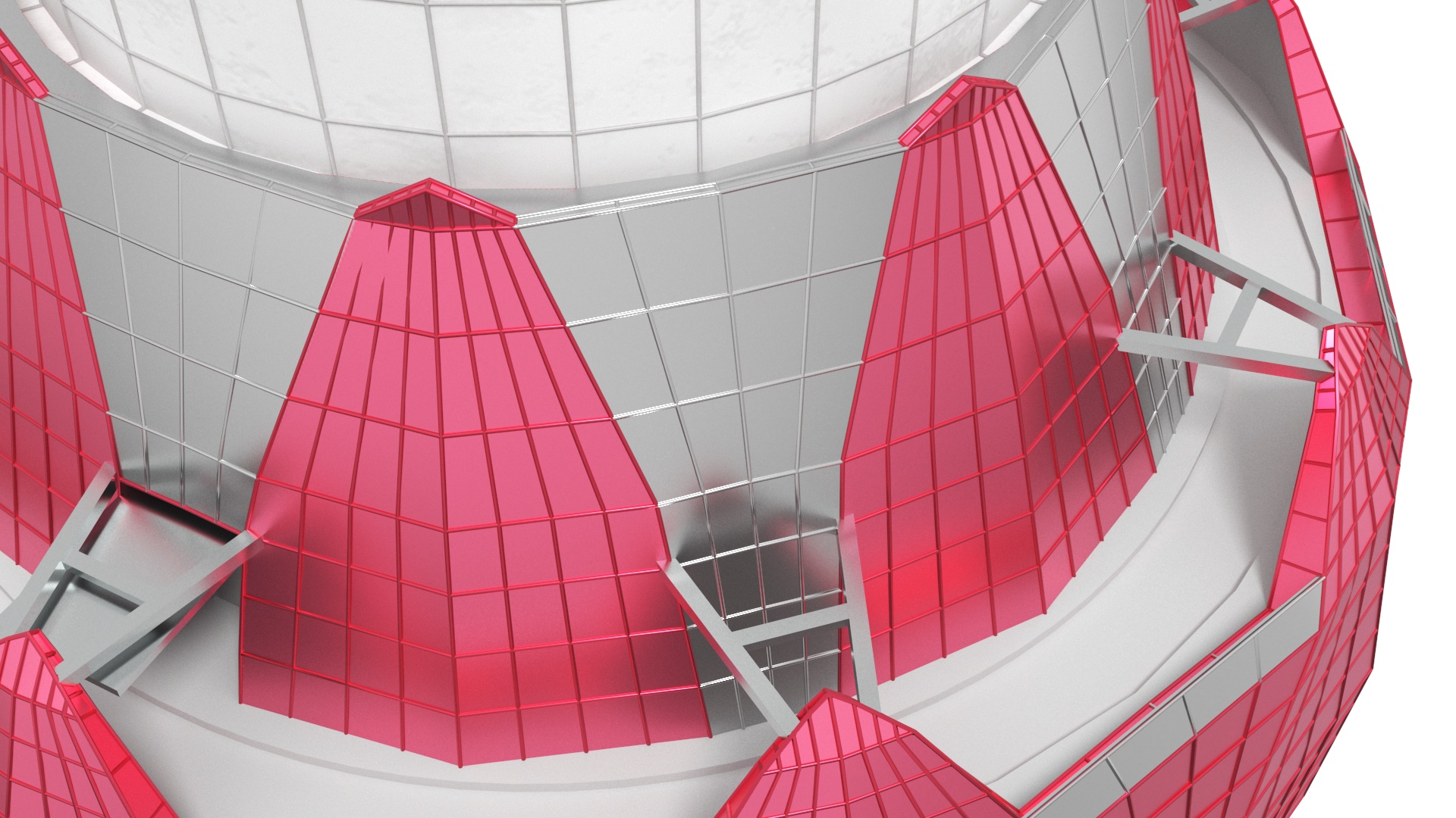 Colombo Lotus Tower 3D model