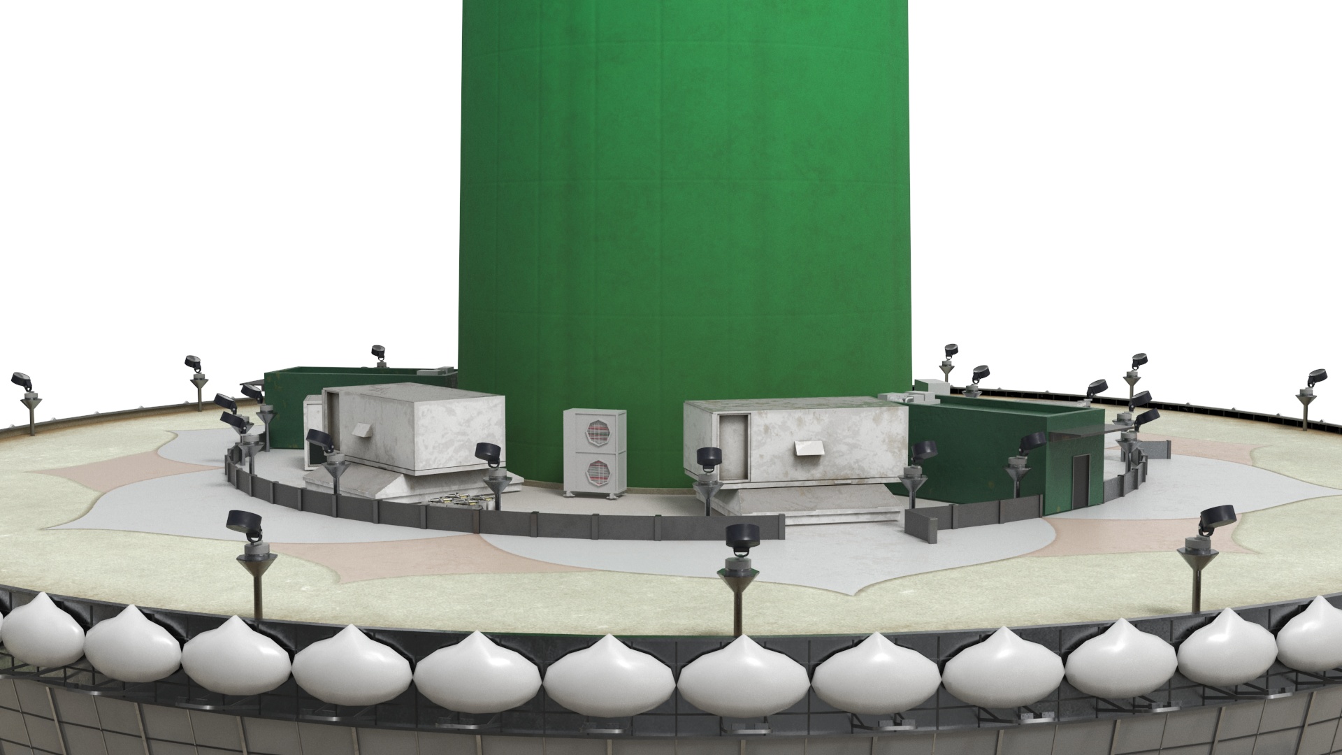 Colombo Lotus Tower 3D model