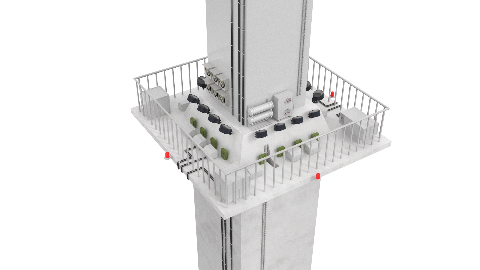 Colombo Lotus Tower 3D model