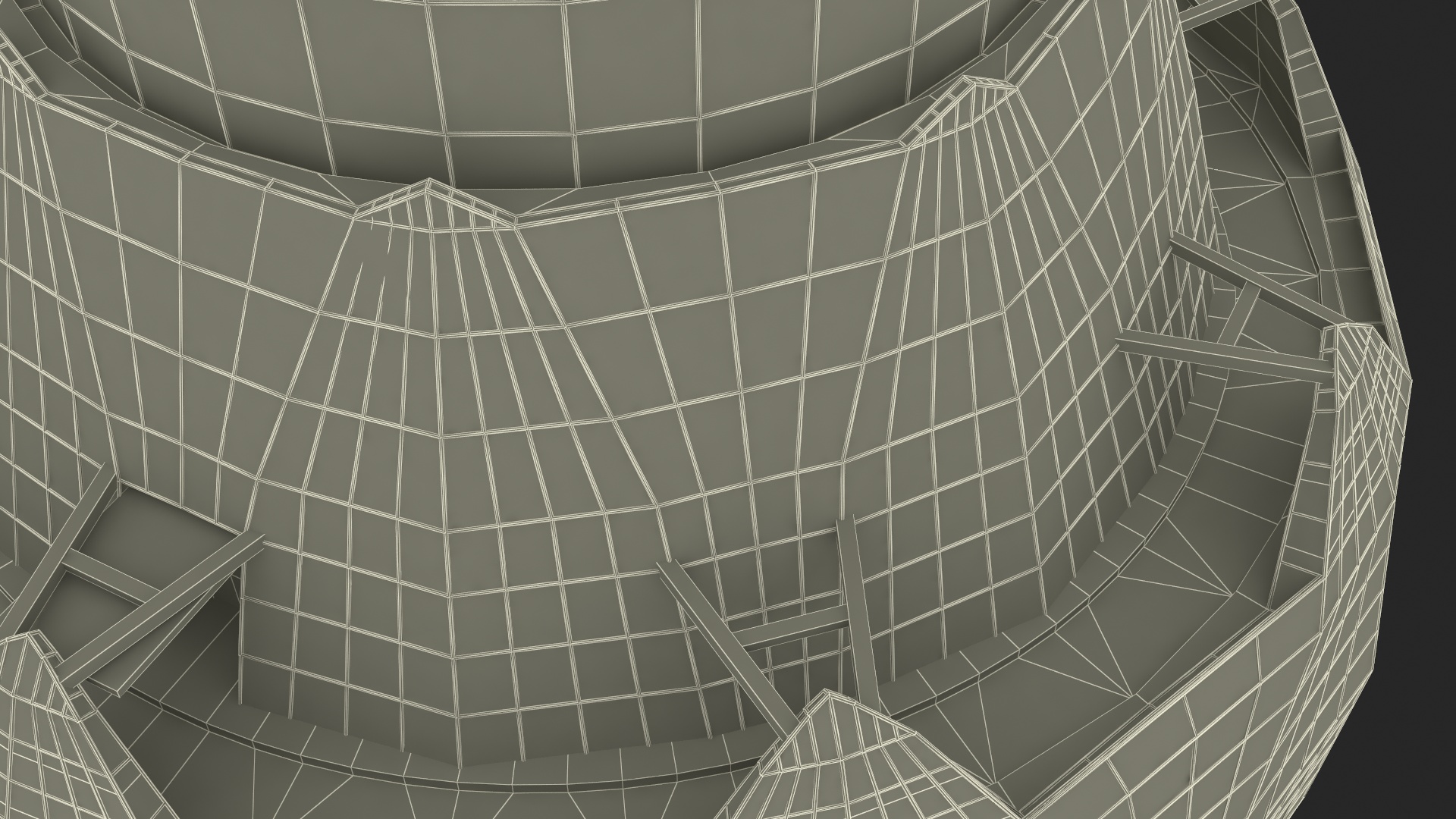 Colombo Lotus Tower 3D model