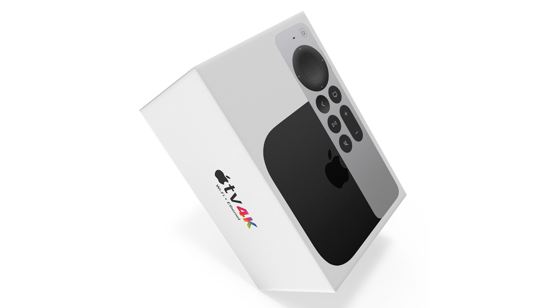 3D model Apple TV 4K Packaging Box