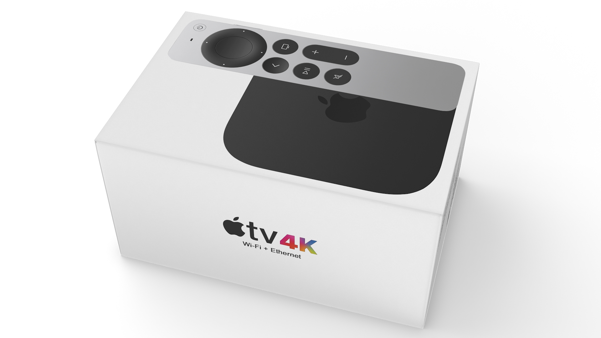 3D model Apple TV 4K Packaging Box
