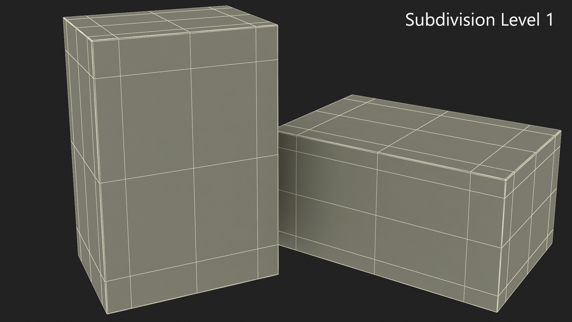 3D model Apple TV 4K Packaging Box