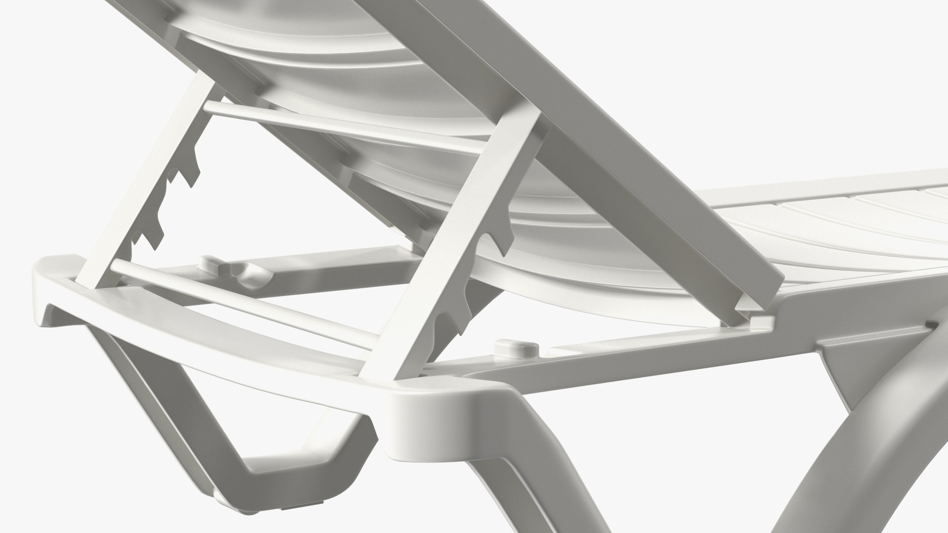 3D model Women in Bikini Lying on Chaise Lounge Rigged