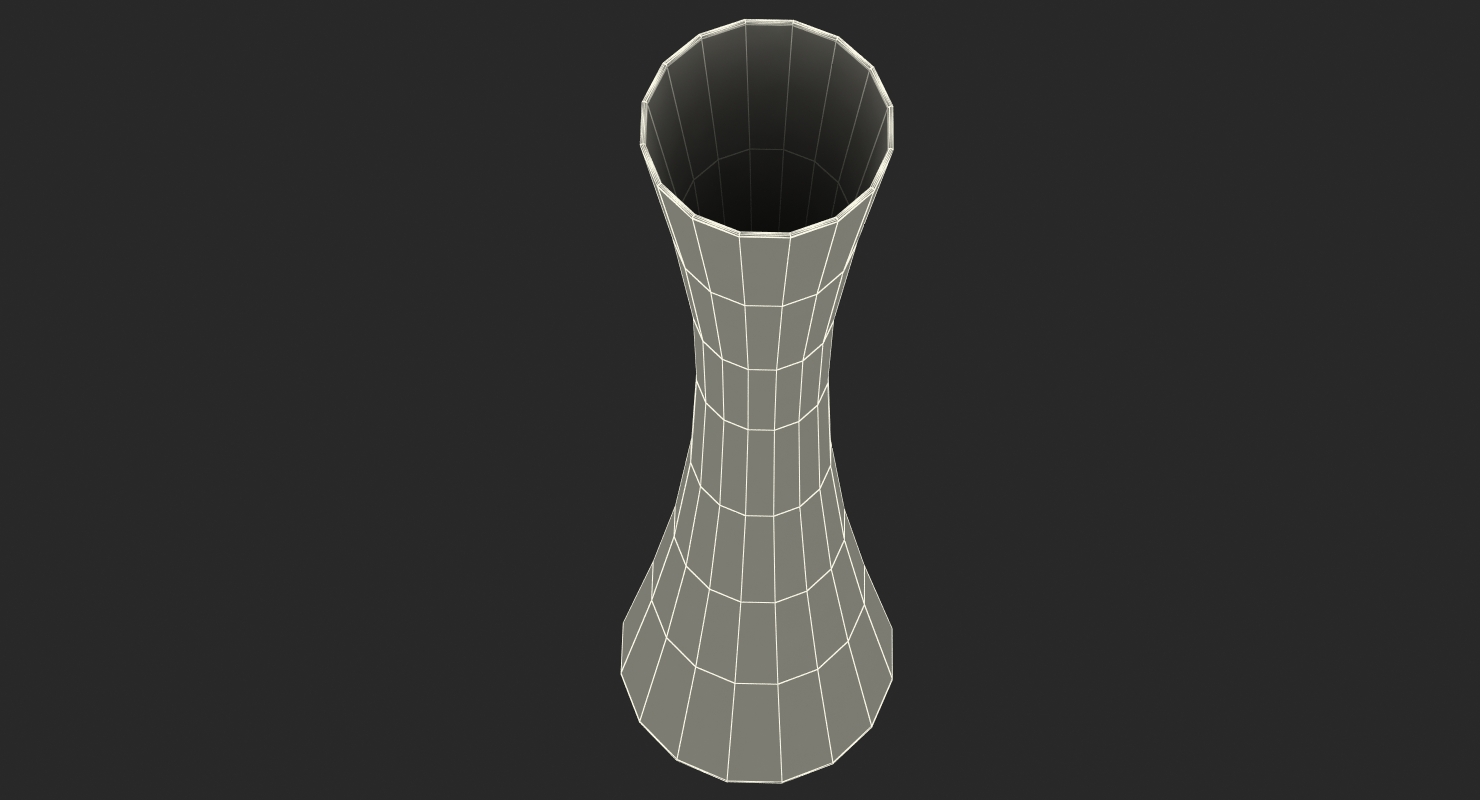 3D Lavender in Vase