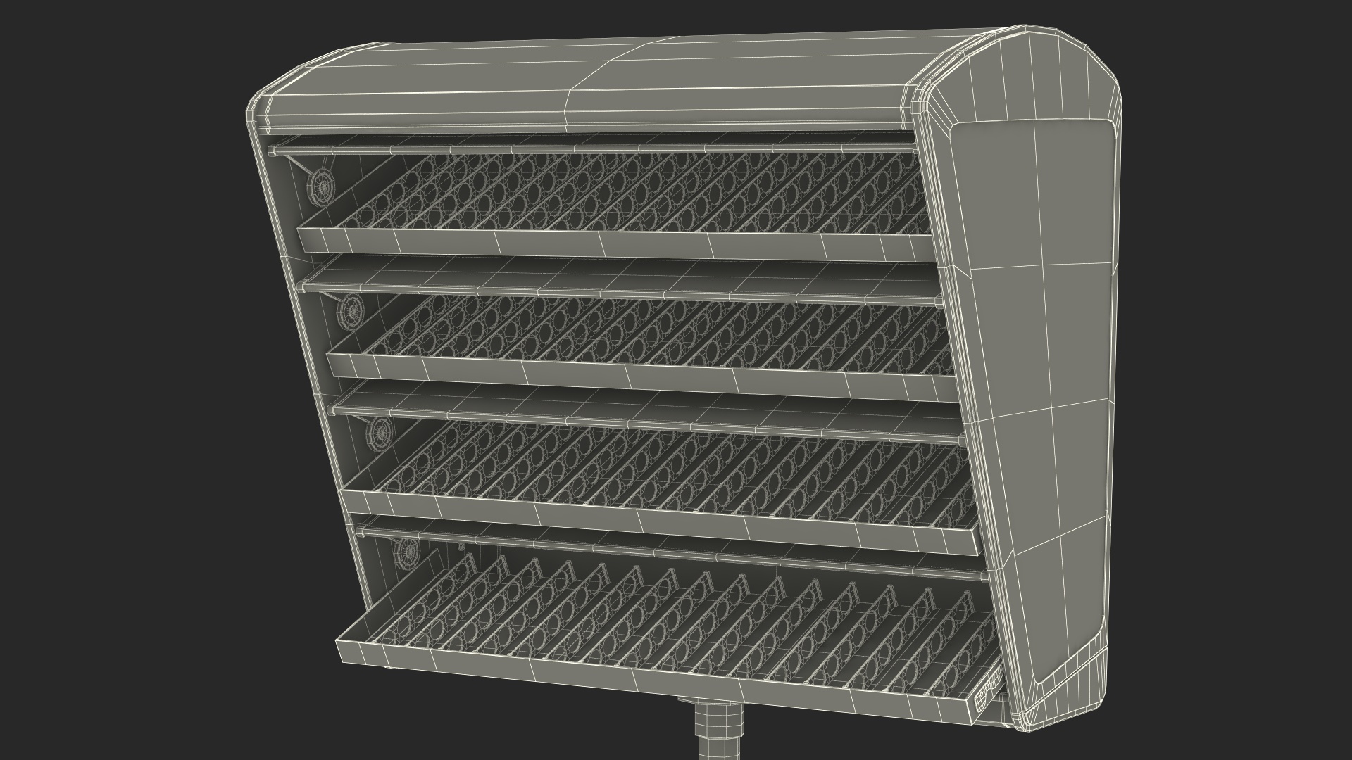 3D Cigarette Display Empty model