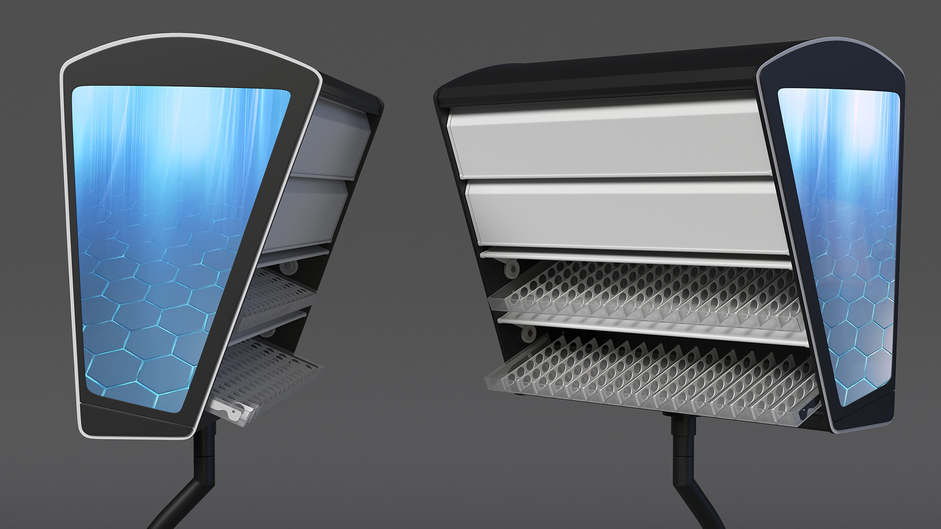3D Cigarette Display Empty model