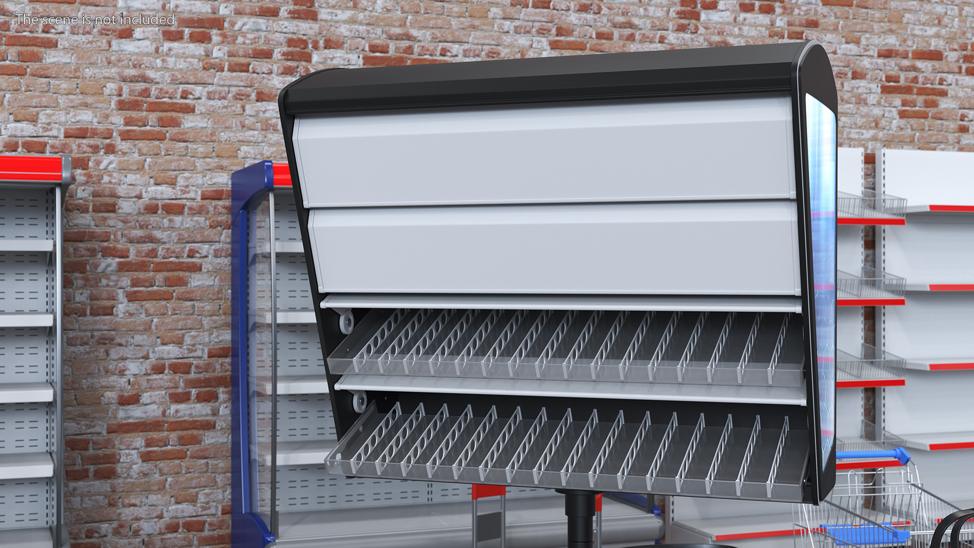 3D Cigarette Display Empty model