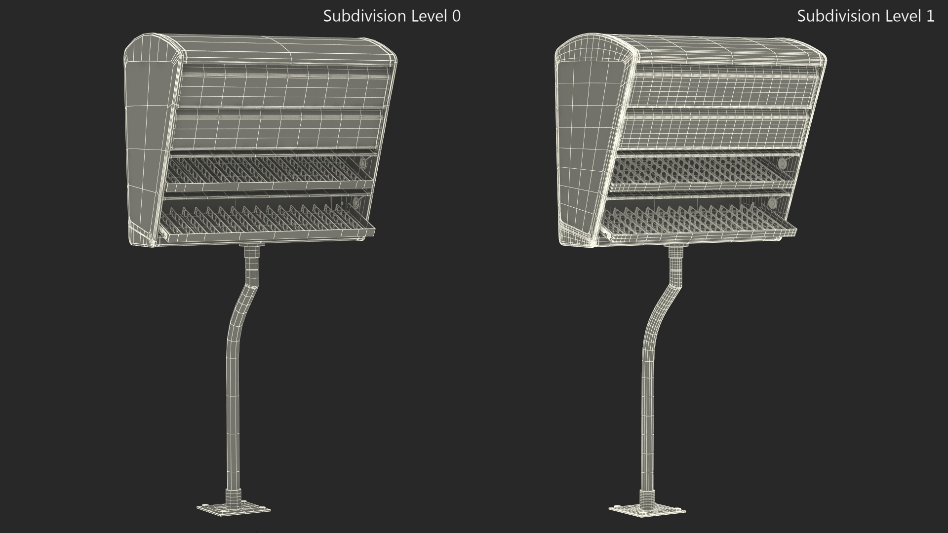 3D Cigarette Display Empty model
