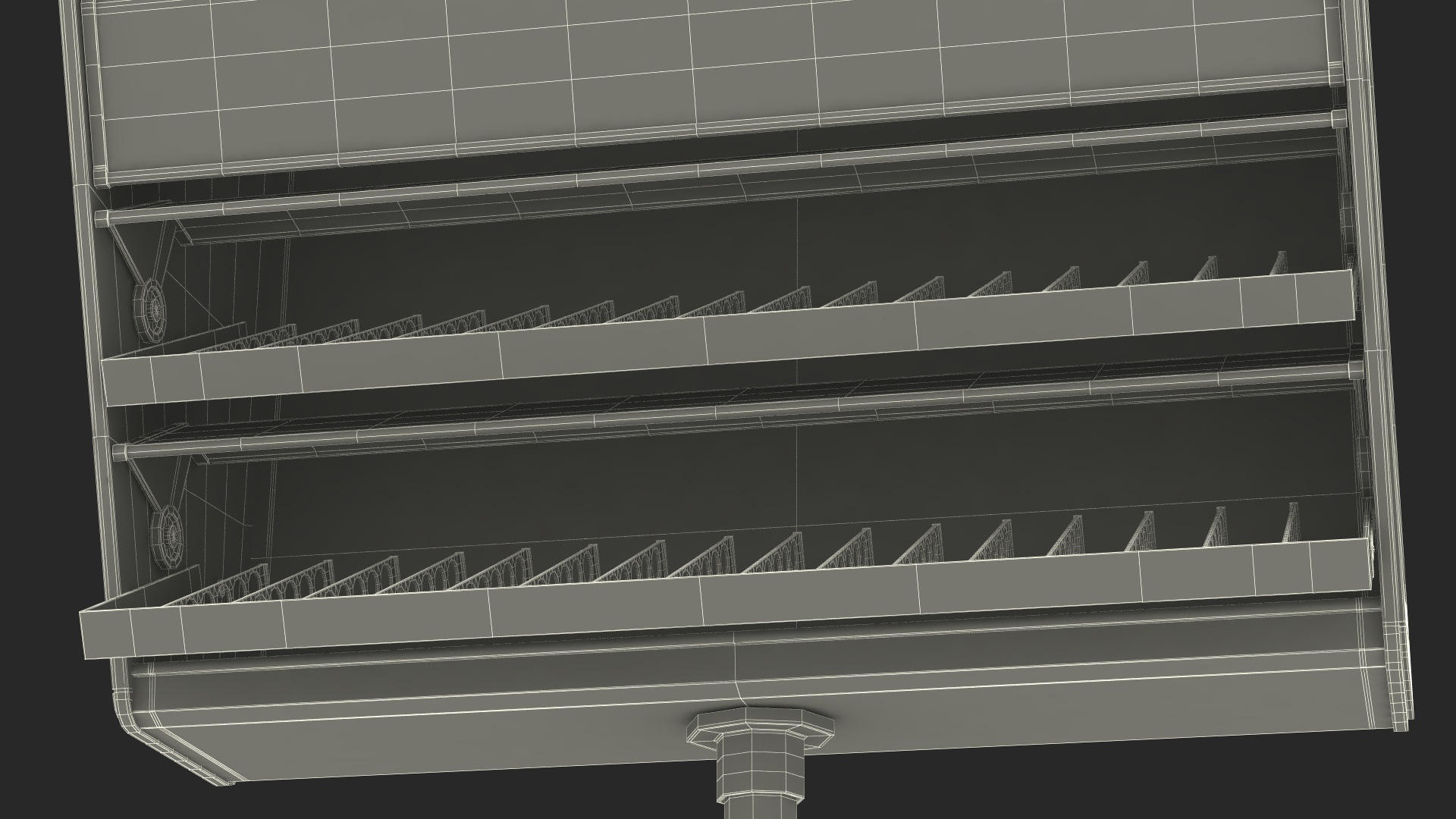 3D Cigarette Display Empty model