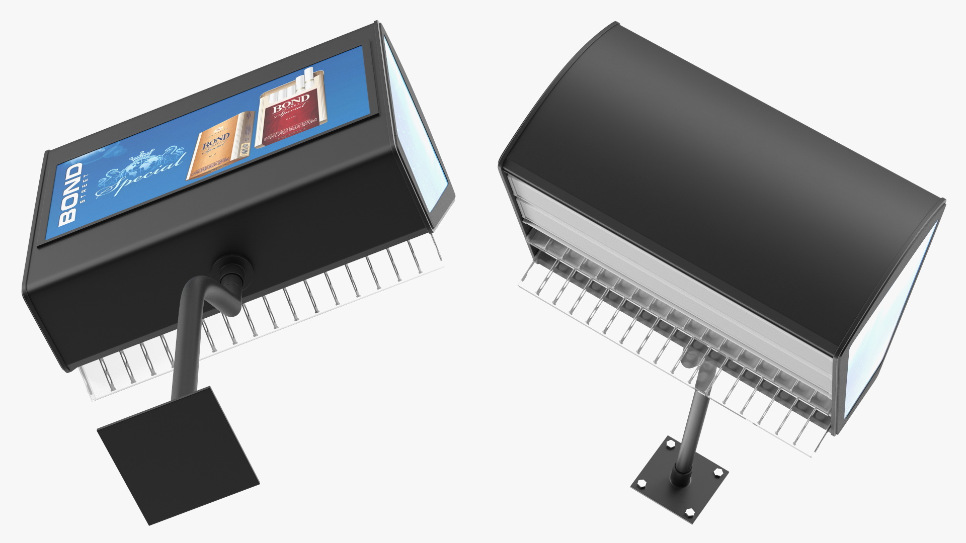 3D Cigarette Display Empty model