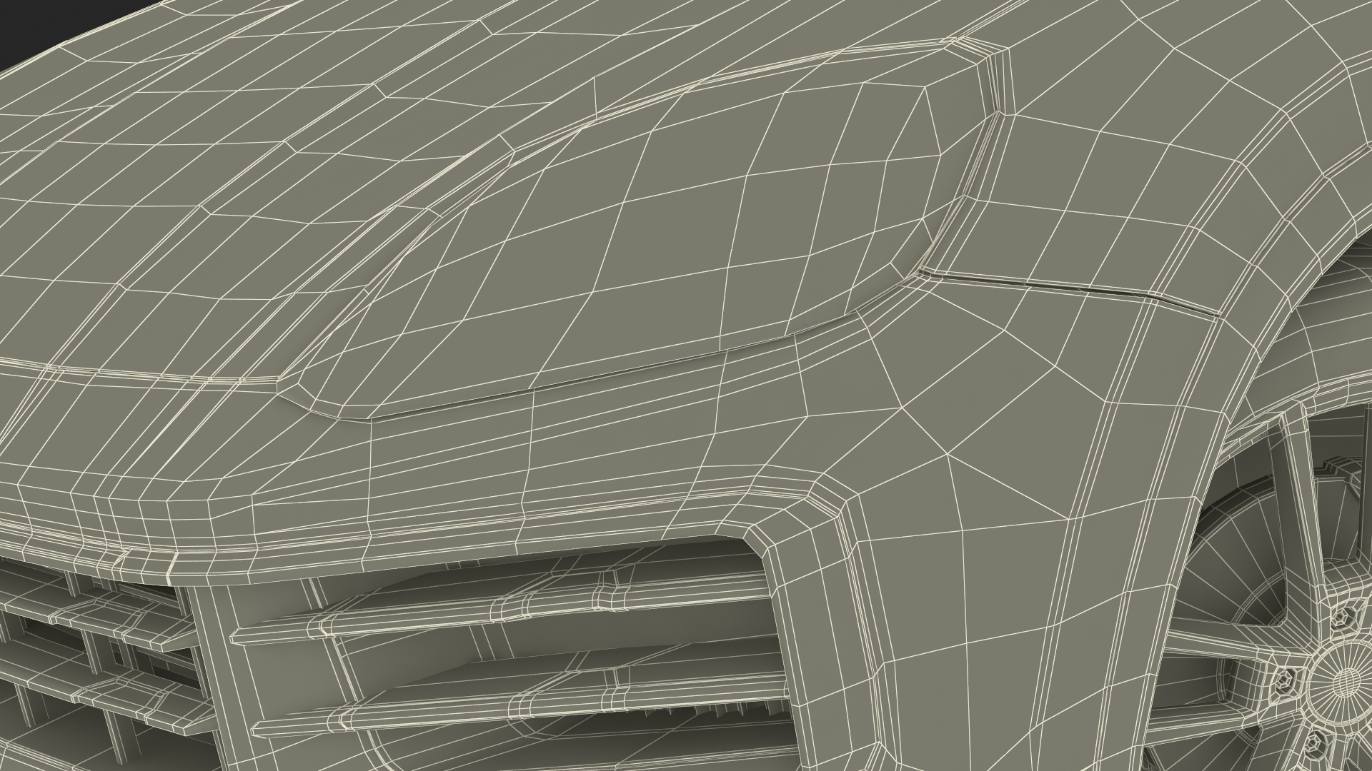 Porsche Cayenne Turbo E-Hybrid Carmine Red Rigged 3D model