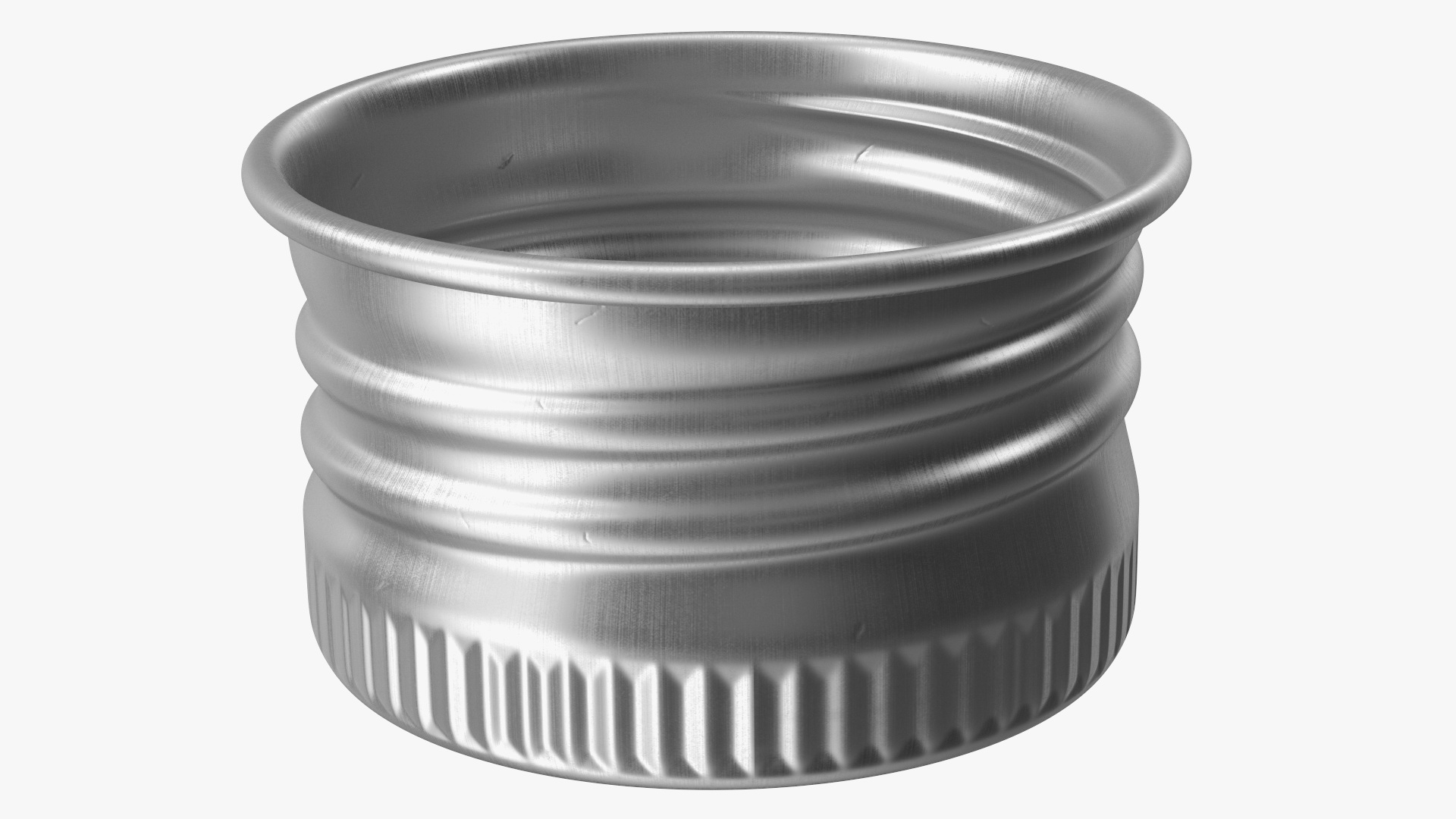 3D Pre-threaded Aluminum Screw Cap 18mm